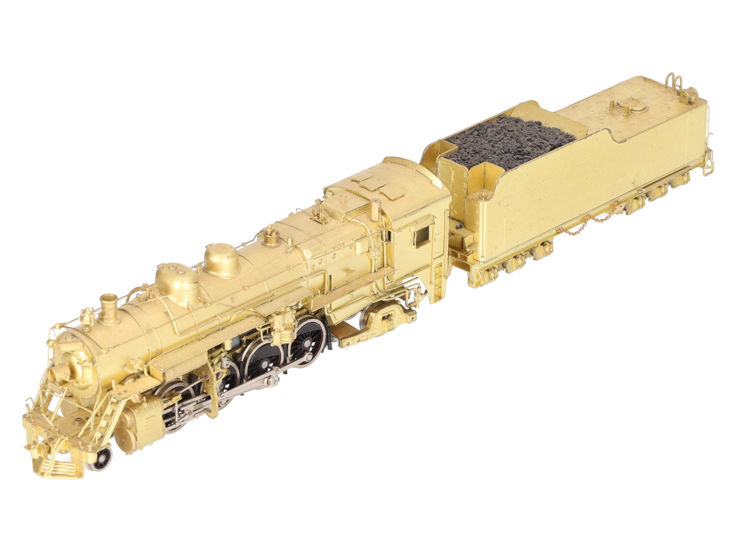 Van Hobbies HO BRASS CNR 2-8-2 S-2 Mikado Steam Loco & Tender -Unpainted EX/Box