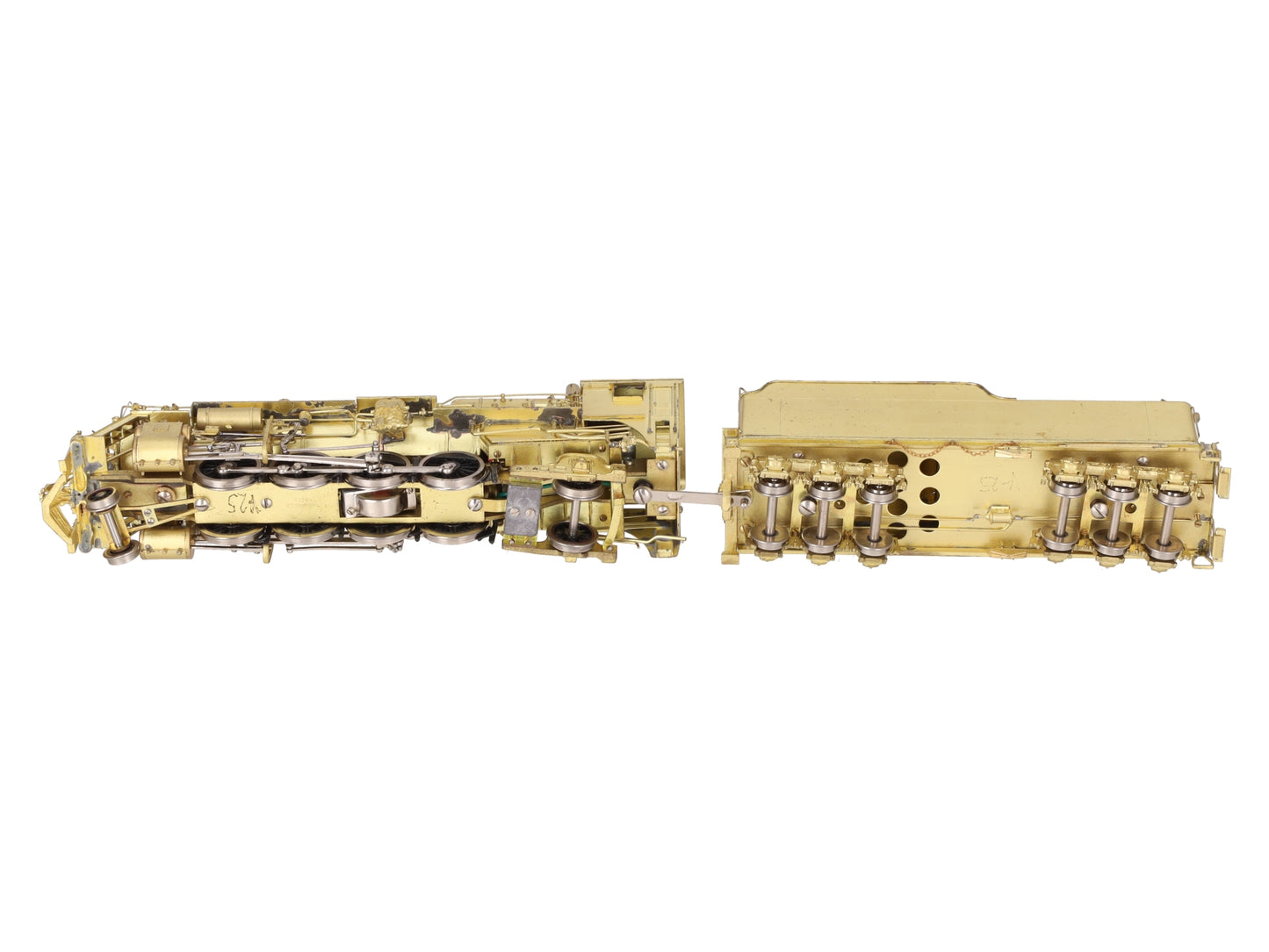 Van Hobbies HO BRASS CNR 2-8-2 S-2 Mikado Steam Loco & Tender -Unpainted EX/Box