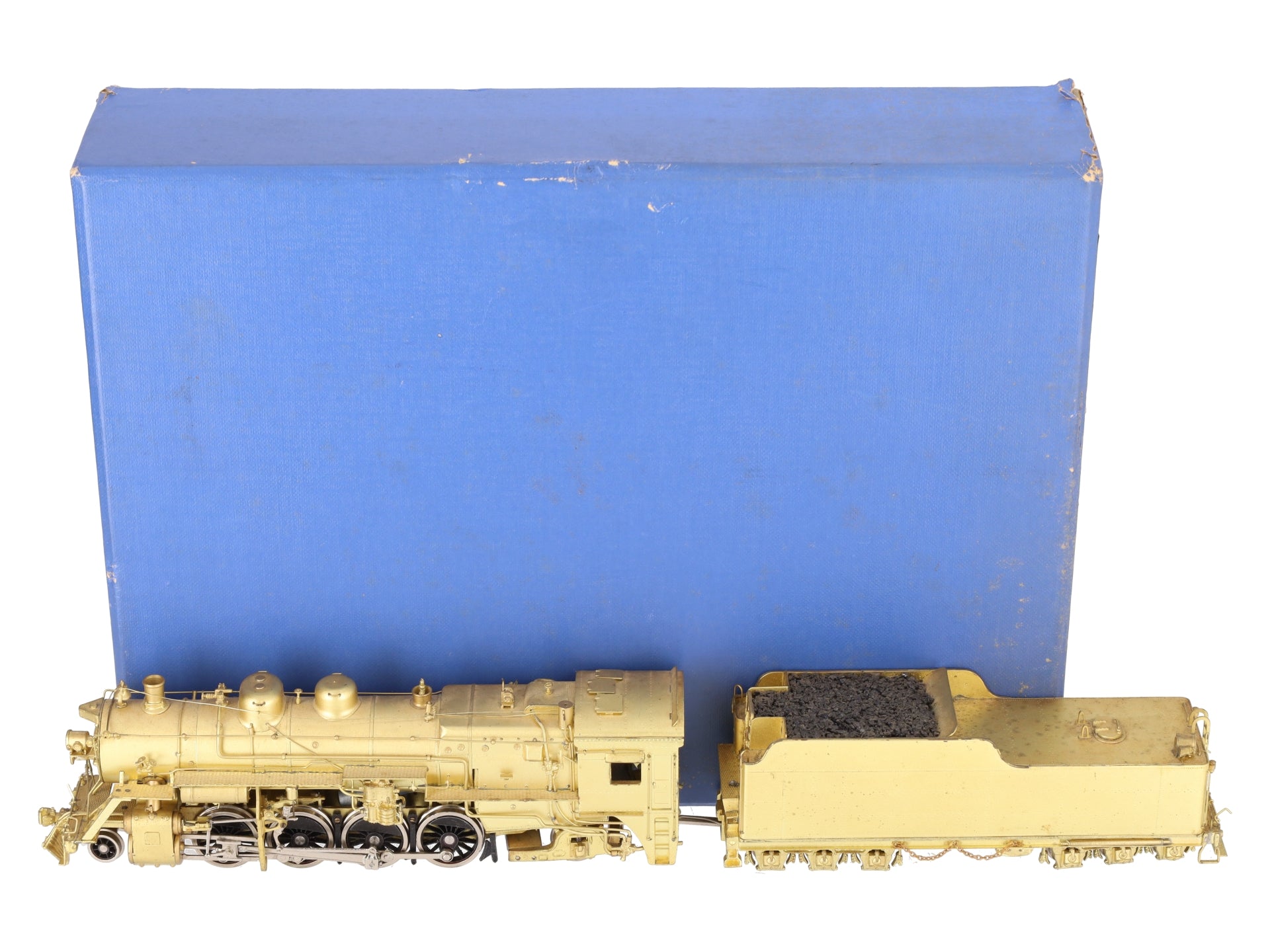 Van Hobbies HO BRASS CNR 2-8-2 S-2 Mikado Steam Loco & Tender -Unpainted EX/Box