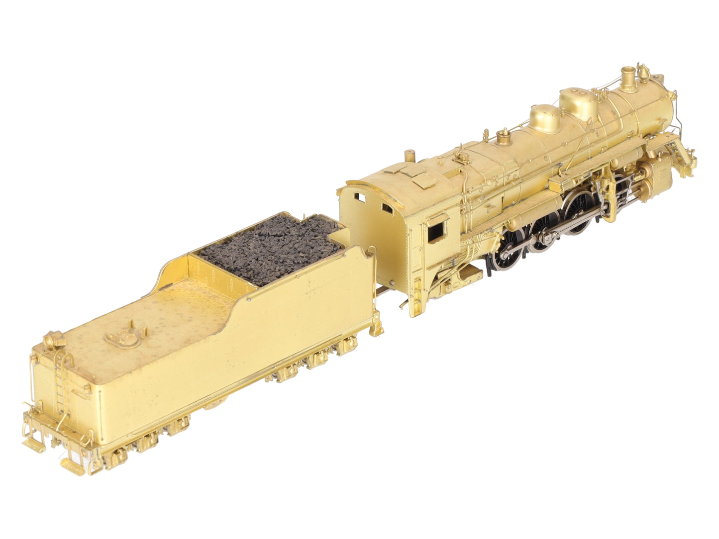 Van Hobbies HO BRASS CNR 2-8-2 S-2 Mikado Steam Loco & Tender -Unpainted EX/Box