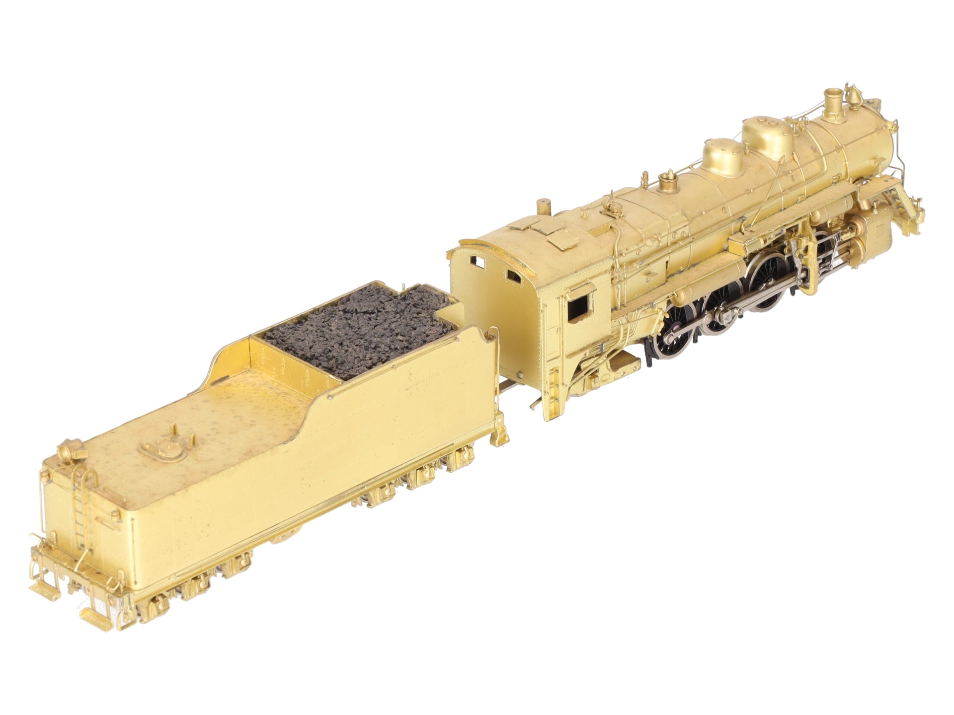 Van Hobbies HO BRASS CNR 2-8-2 S-2 Mikado Steam Loco & Tender -Unpainted EX/Box