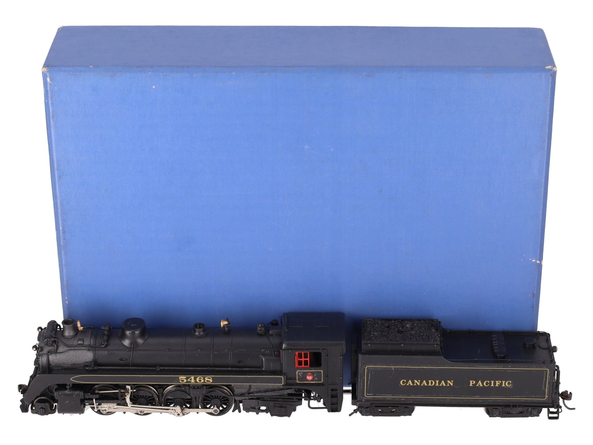 Van Hobbies 2-8-2 HO Canadian Pacific S-2 Steam Locomotive w/Tender #5468 EX/Box