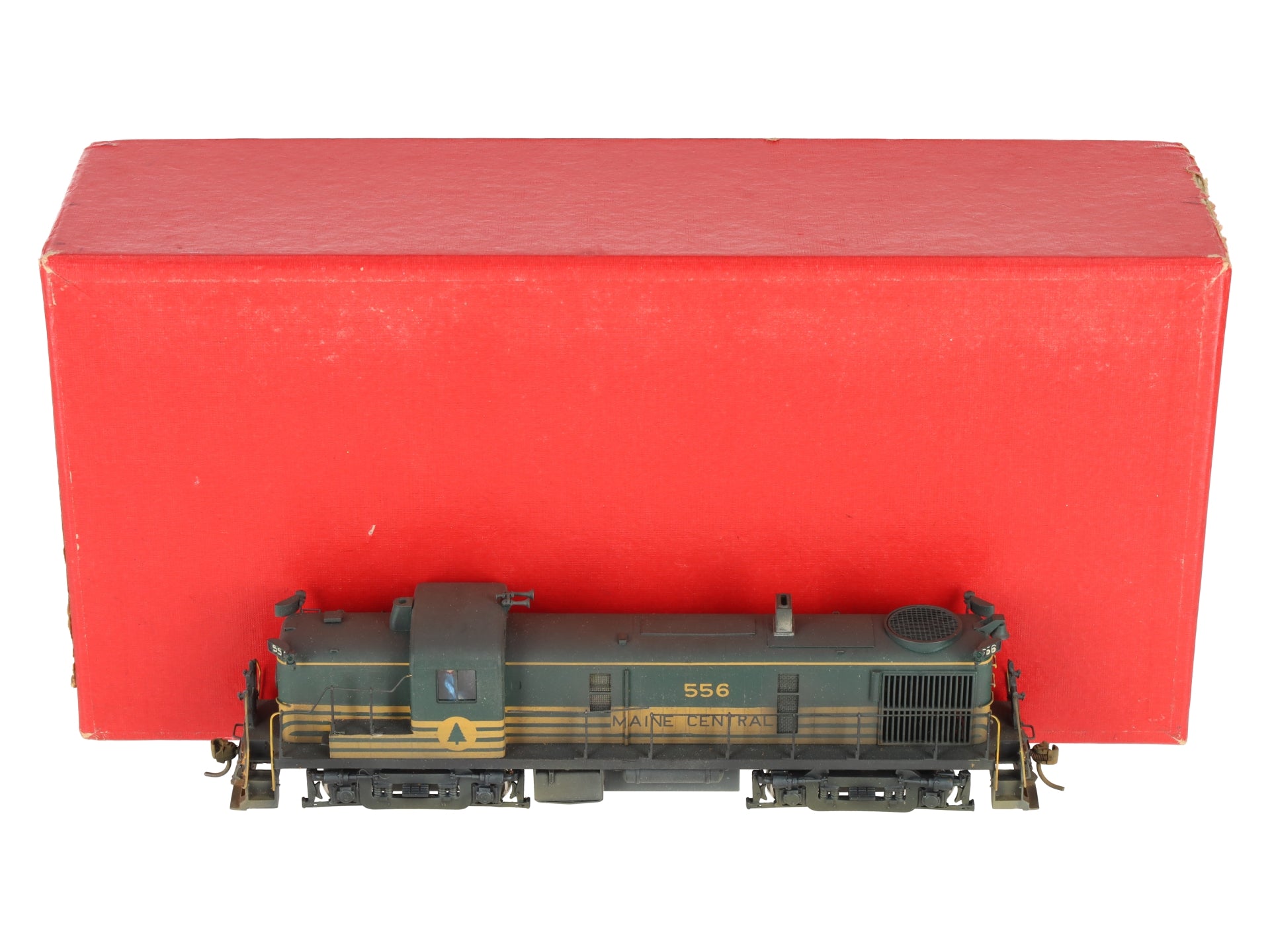 E&P Associates HO BRASS Alco Maine Central RS-3 Loco Late Car Body Ver.- Painted/Box