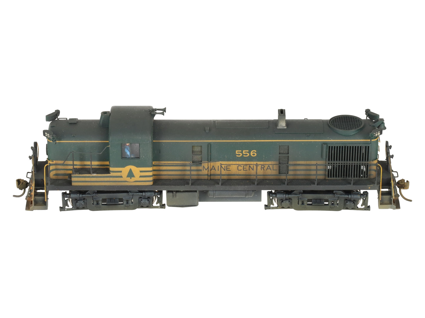 E&P Associates HO BRASS Alco Maine Central RS-3 Loco Late Car Body Ver.- Painted/Box