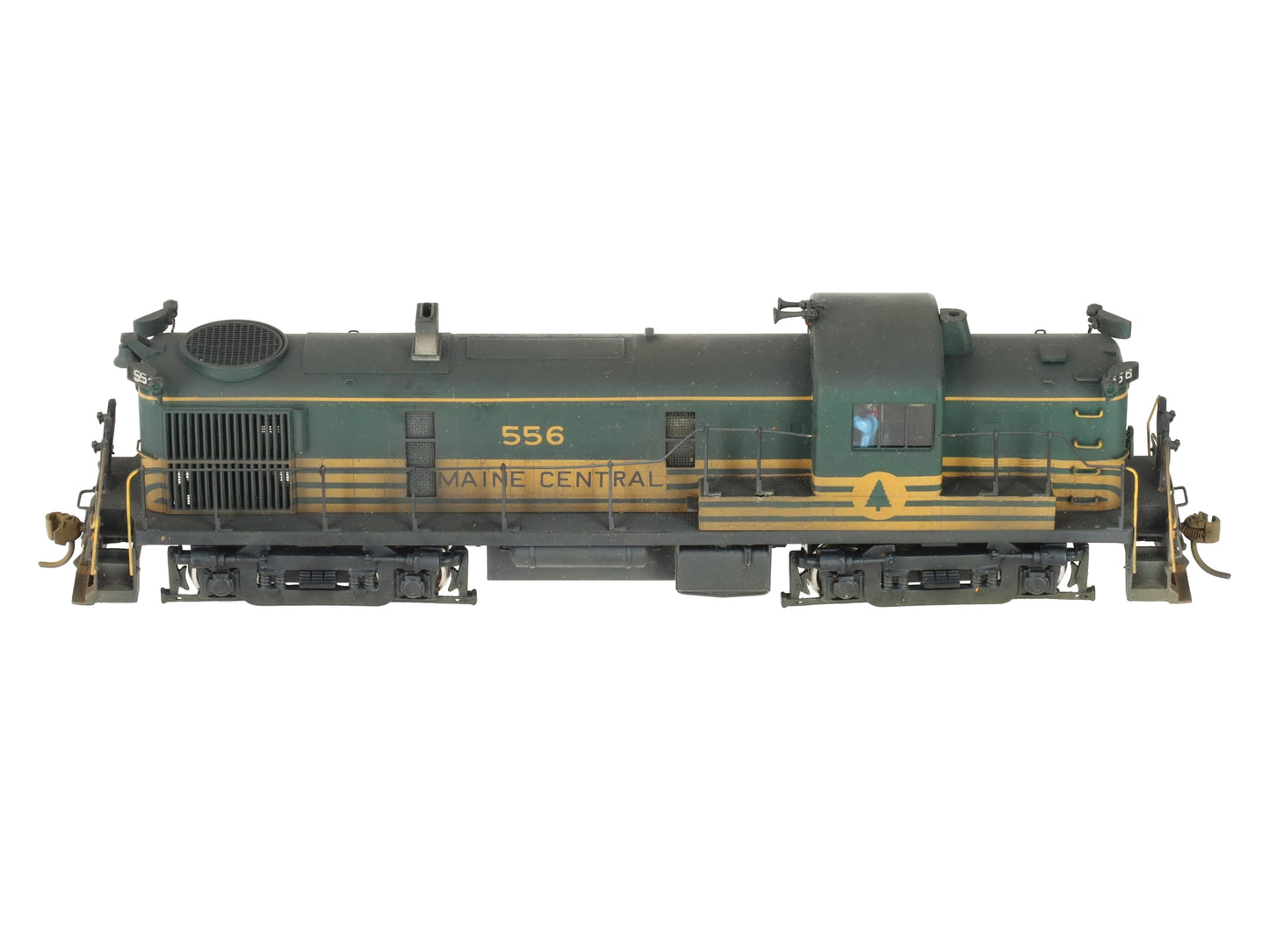 E&P Associates HO BRASS Alco Maine Central RS-3 Loco Late Car Body Ver.- Painted/Box