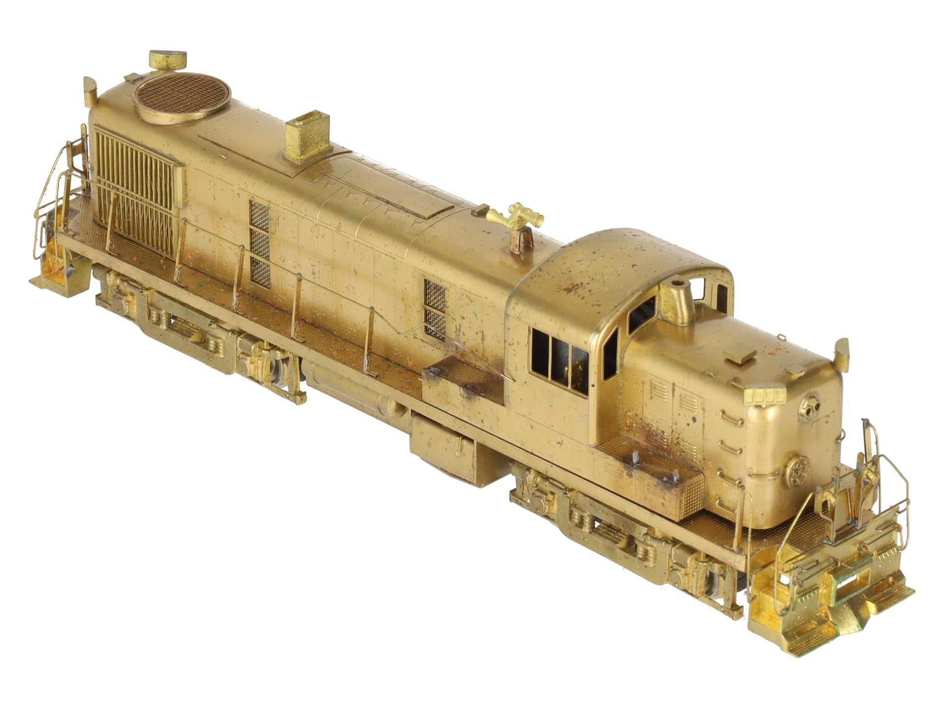 E&P Associates RS-3LVI BRASS HO Alco RS-3 Locomotive Late Carbody Ver.-Unpainted VG/Box