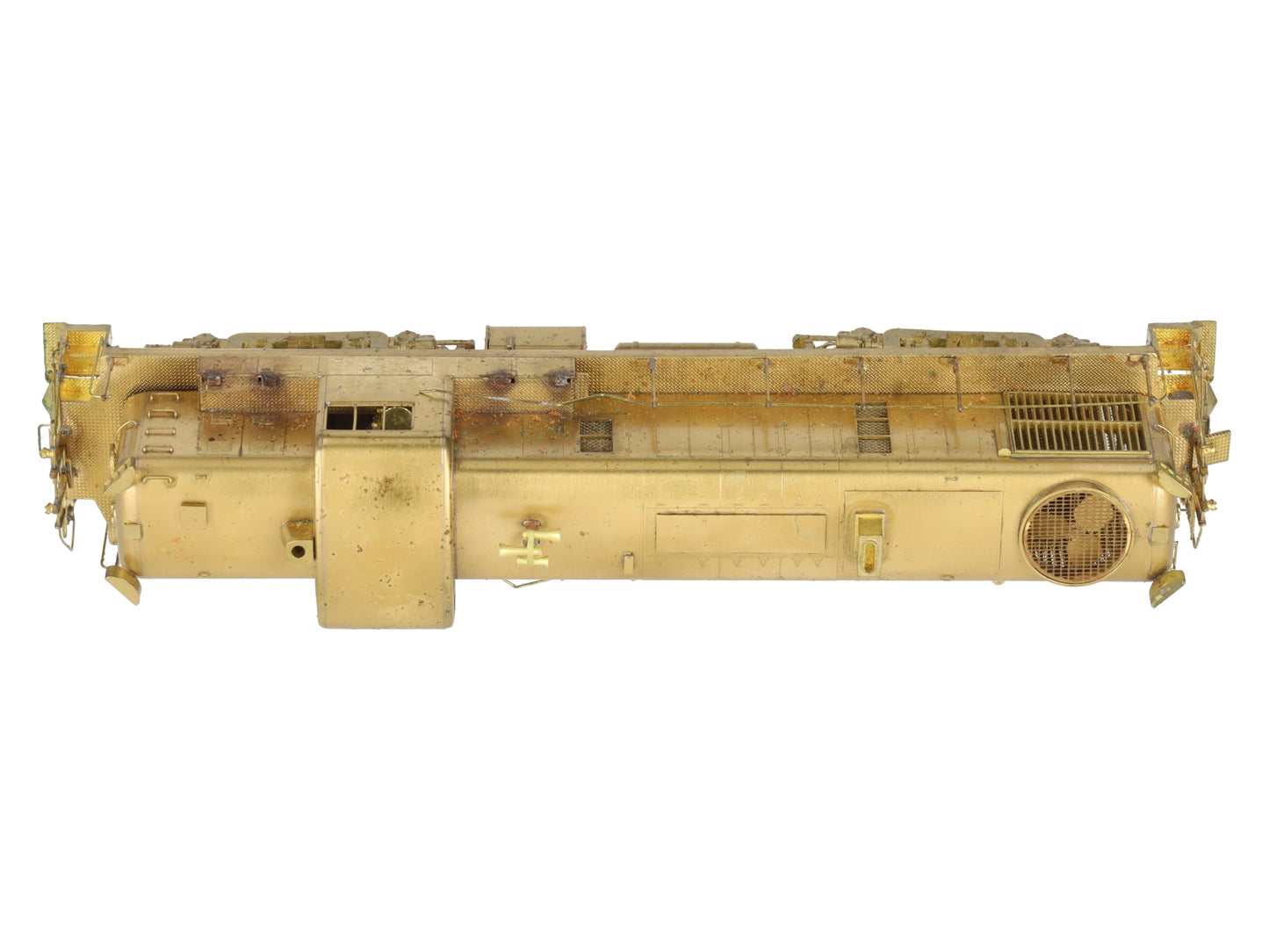 E&P Associates RS-3LVI BRASS HO Alco RS-3 Locomotive Late Carbody Ver.-Unpainted VG/Box
