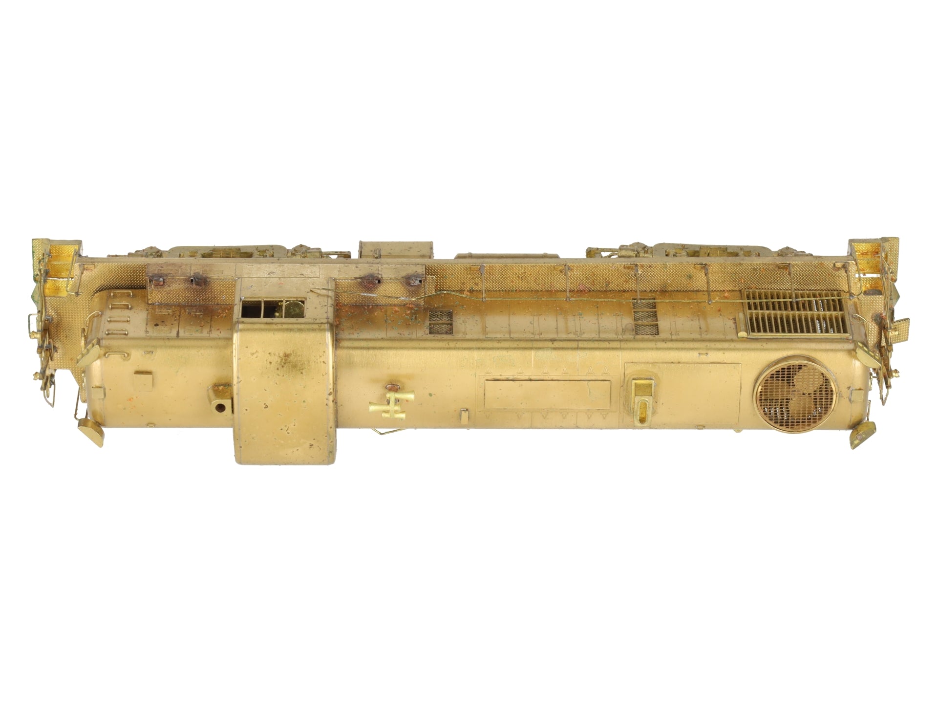 E&P Associates RS-3LVI BRASS HO Alco RS-3 Locomotive Late Carbody Ver.-Unpainted VG/Box