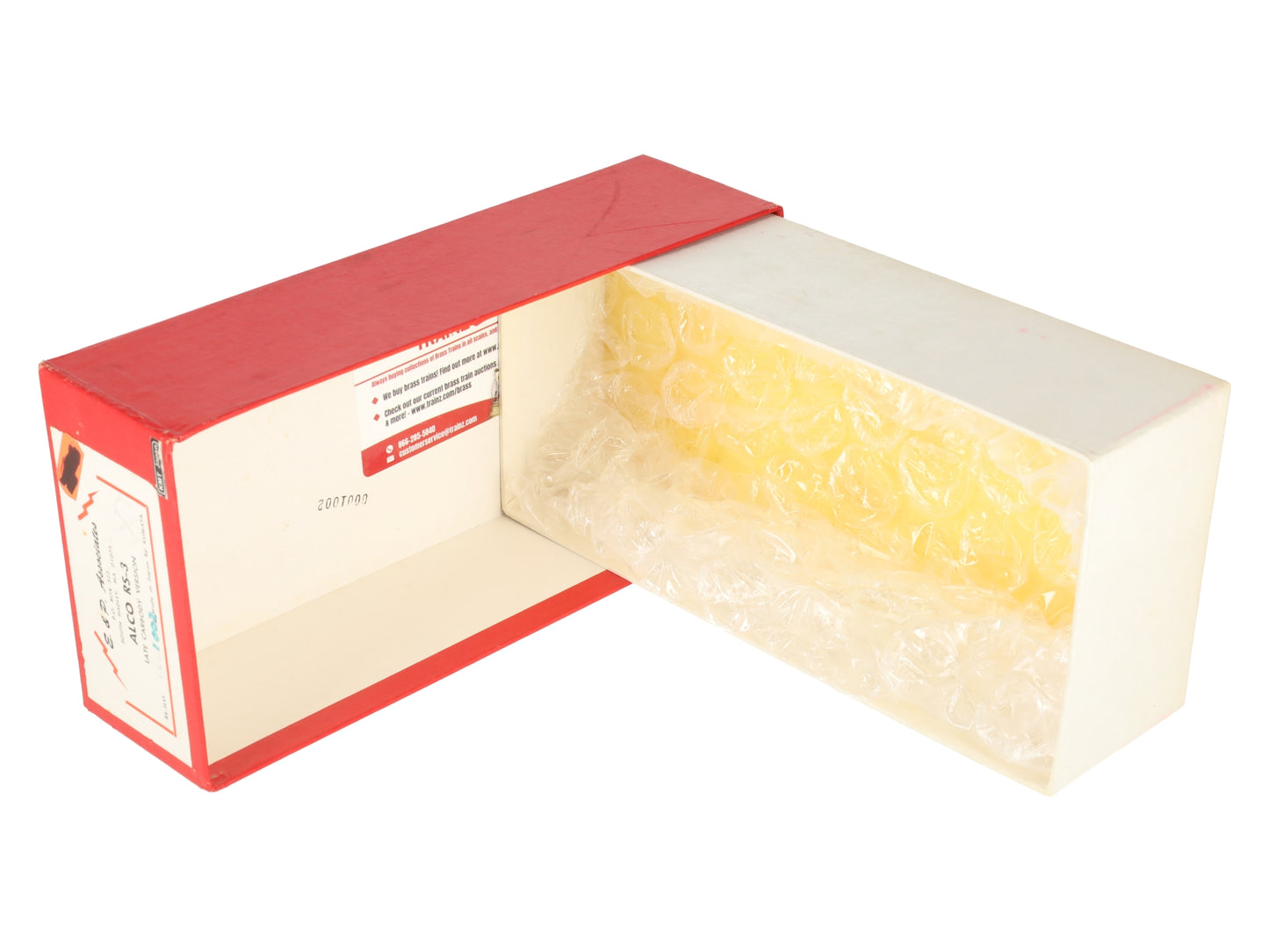E&P Associates RS-3LVI BRASS HO Alco RS-3 Locomotive Late Carbody Ver.-Unpainted VG/Box