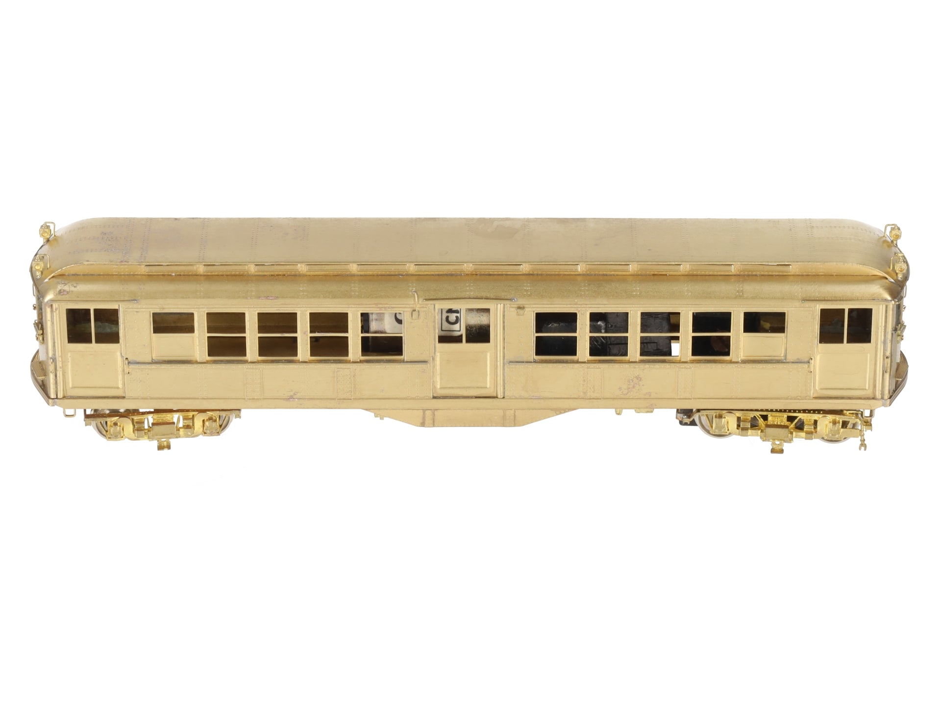 WP Car Corps HO Scale BRASS Powered IRT Low V Subway Car- Unpainted VG/Box