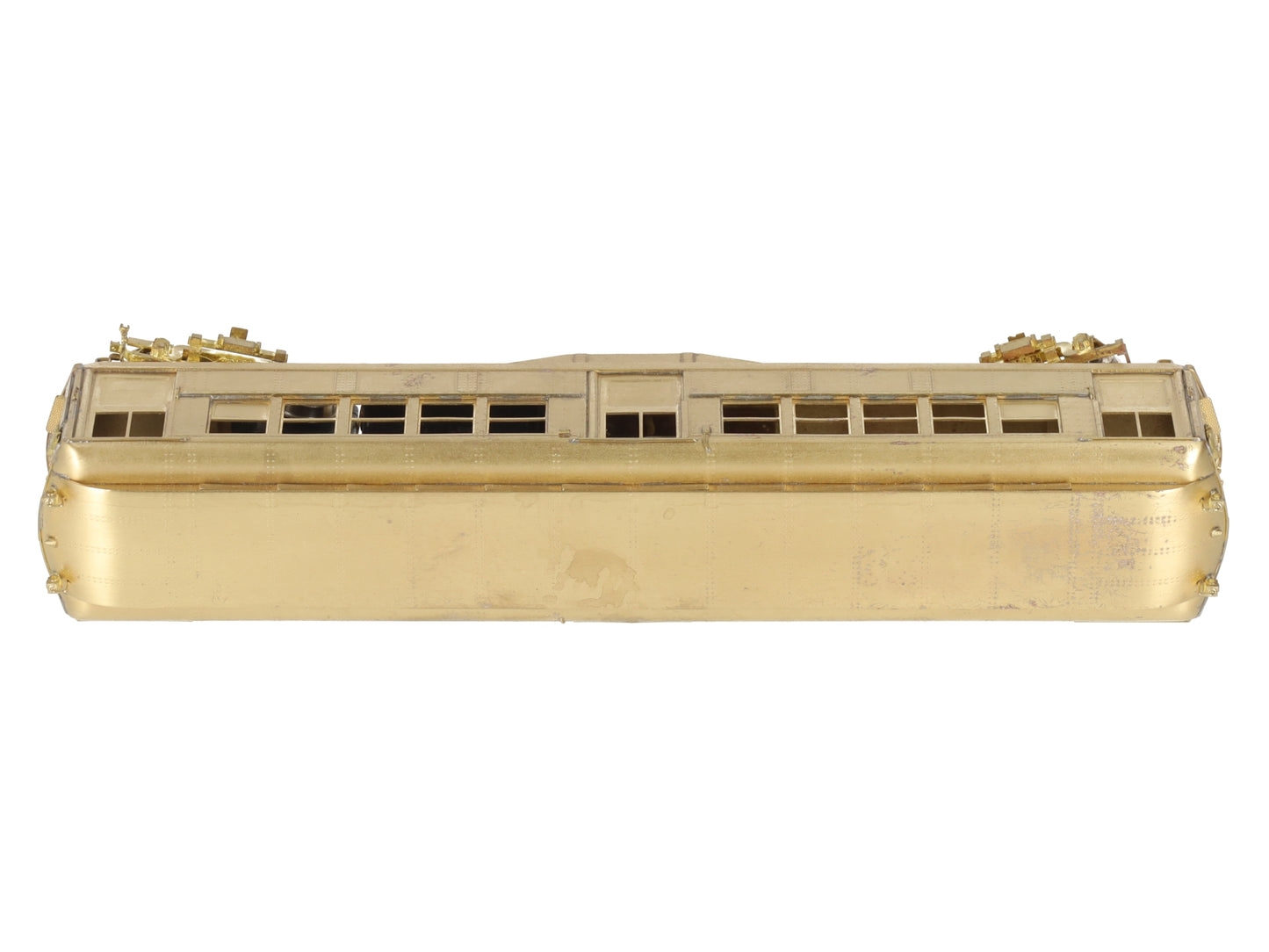 WP Car Corps HO Scale BRASS Powered IRT Low V Subway Car- Unpainted VG/Box