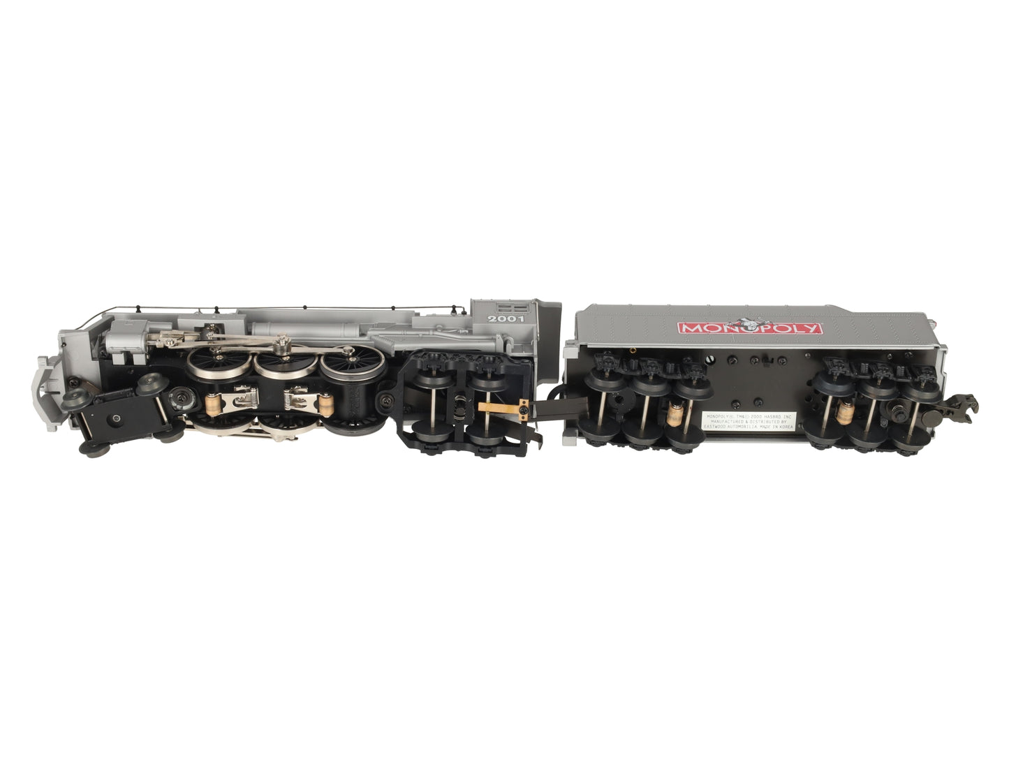 Lionel 6-52225 Monopoly 4-6-4 Pewter Hudson Steam Locomotive #2000 EX/Box