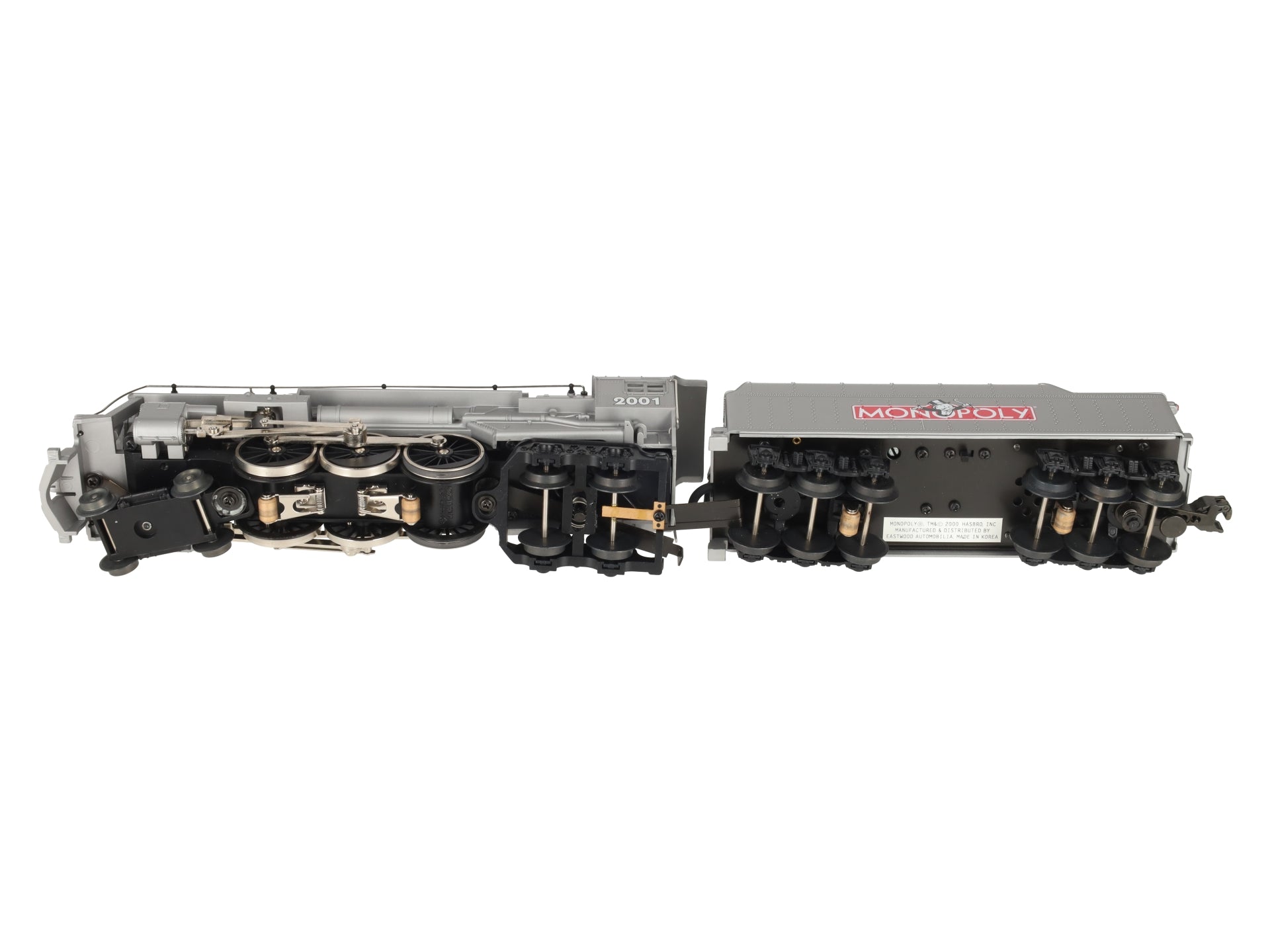 Lionel 6-52225 Monopoly 4-6-4 Pewter Hudson Steam Locomotive #2000 EX/Box