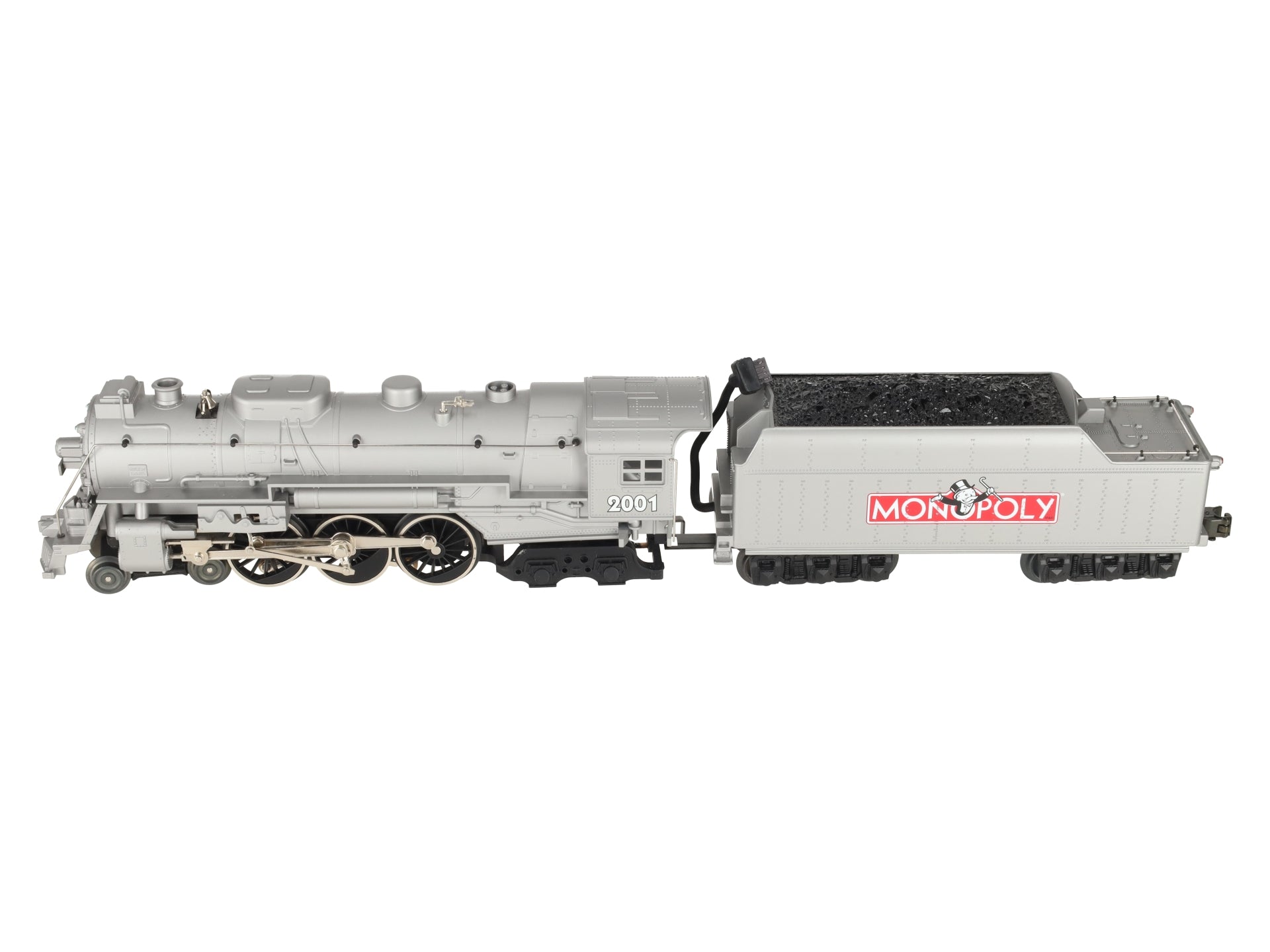 Lionel 6-52225 Monopoly 4-6-4 Pewter Hudson Steam Locomotive #2000 EX/Box