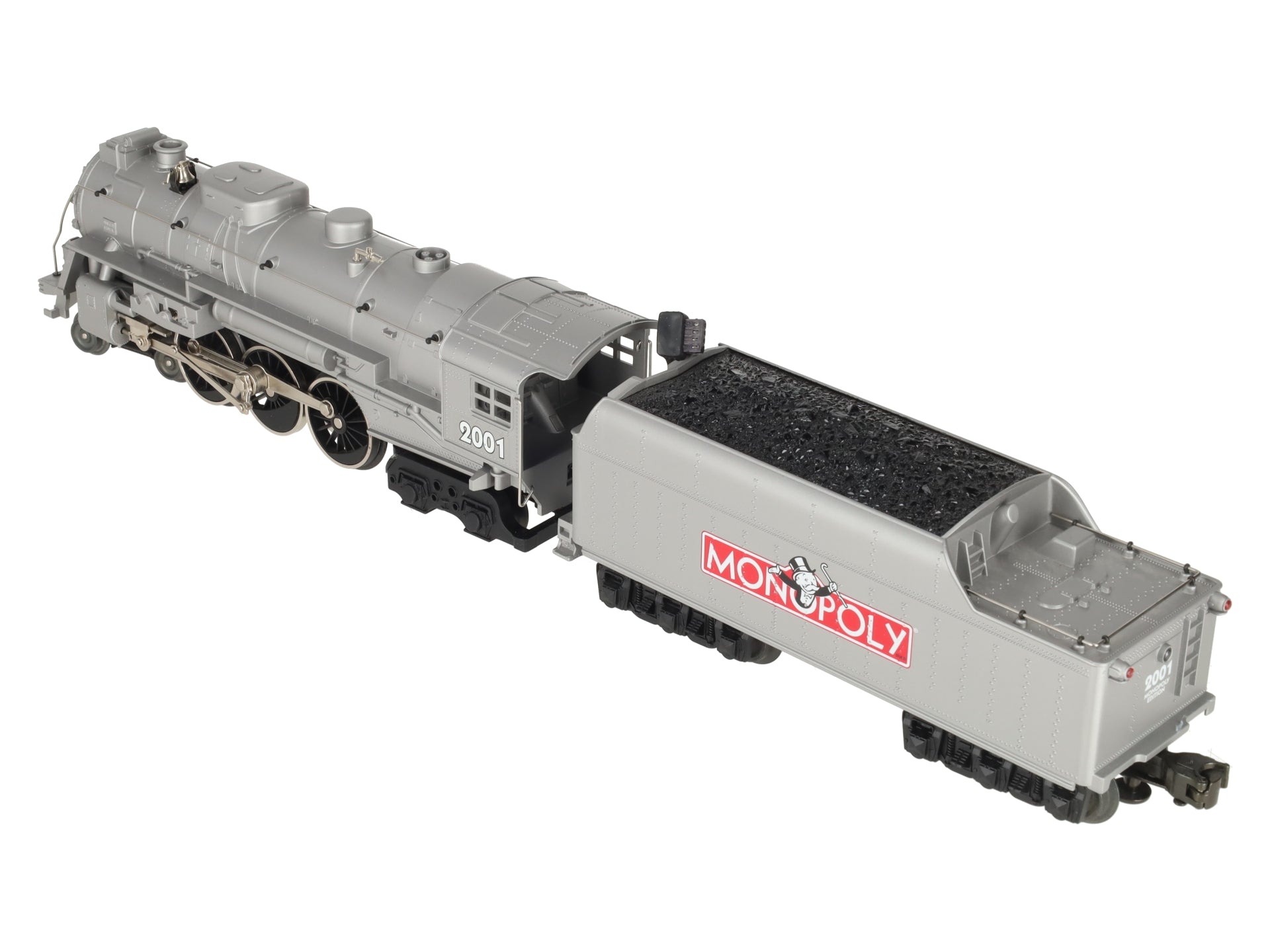 Lionel 6-52225 Monopoly 4-6-4 Pewter Hudson Steam Locomotive #2000 EX/Box