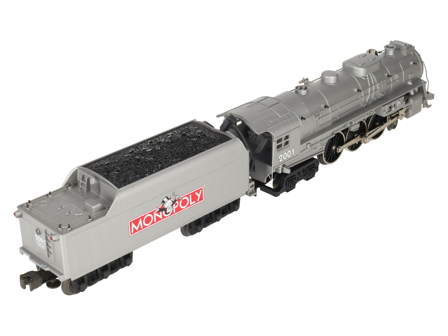 Lionel 6-52225 Monopoly 4-6-4 Pewter Hudson Steam Locomotive #2000 EX/Box