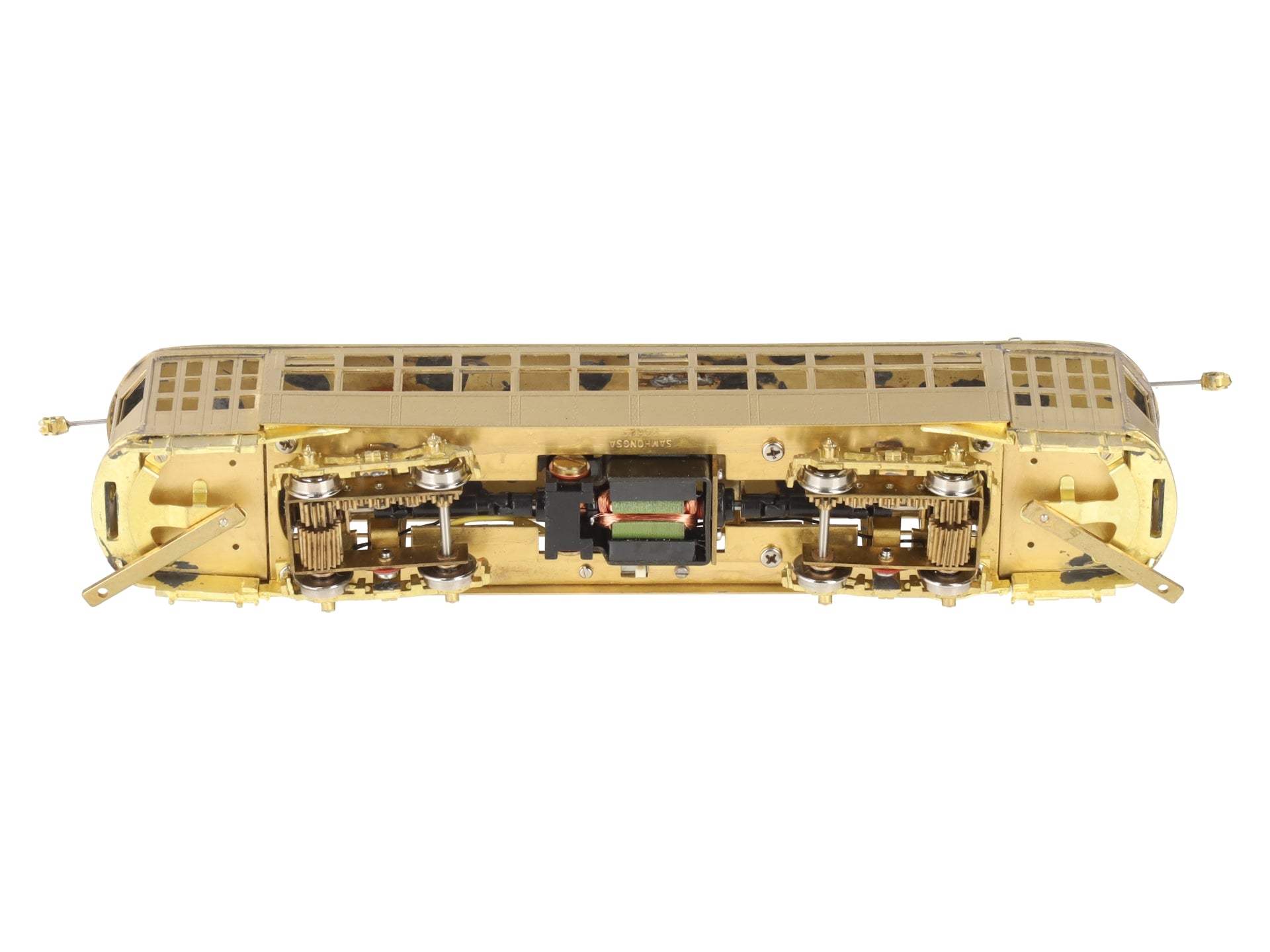 MTS Imports HO Scale BRASS Boston Type 5 Streetcar - Unpainted EX/Box