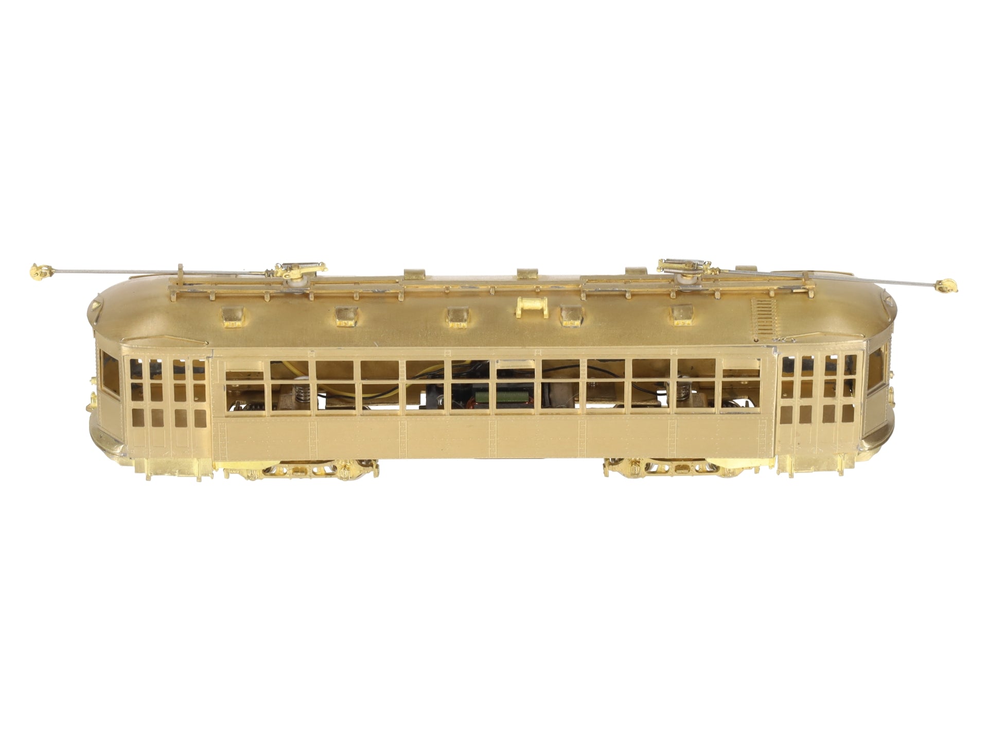 MTS Imports HO Scale BRASS Boston Type 5 Streetcar - Unpainted EX/Box