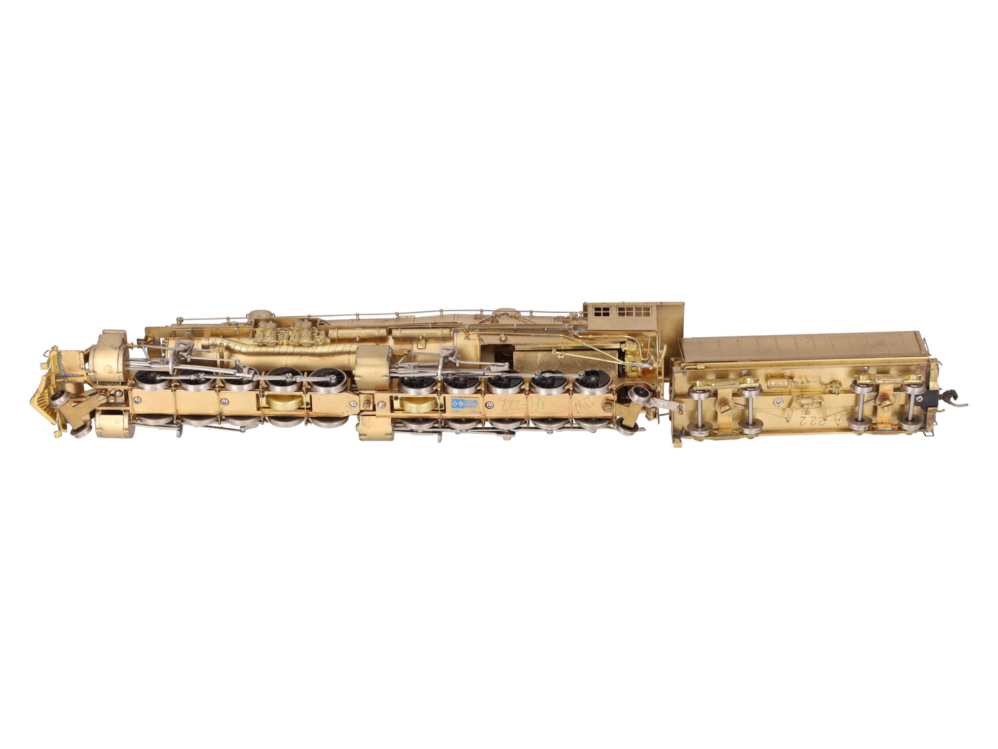 Custom NJ Brass ST-826 KMT BRASS HO Scale Virginian Railway 2-10-10-2 Class AE EX/Box