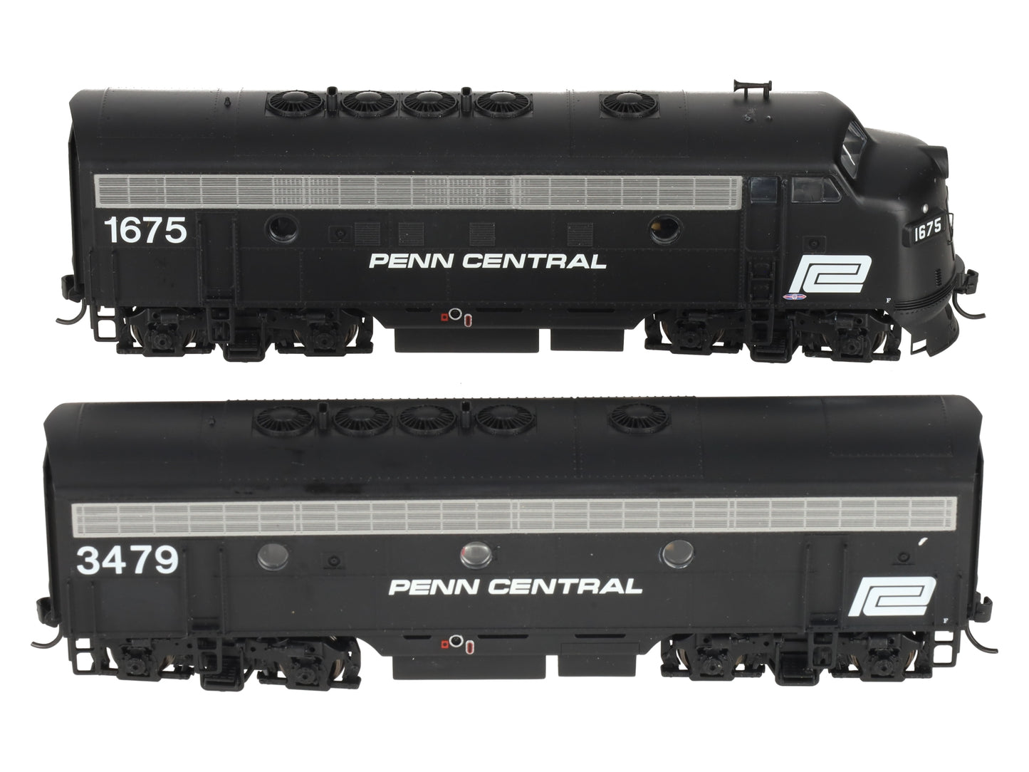Walthers 910-19984 HO PC EMD F7 A-B Diesel Loco #1675, #3479 w/ ESU Sound & DCC EX