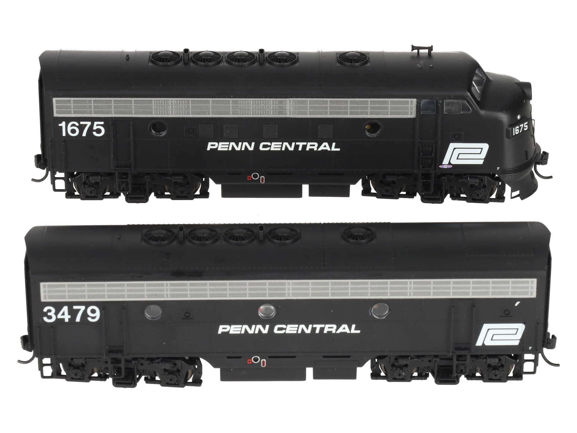 Walthers 910-19984 HO PC EMD F7 A-B Diesel Loco #1675, #3479 w/ ESU Sound & DCC EX