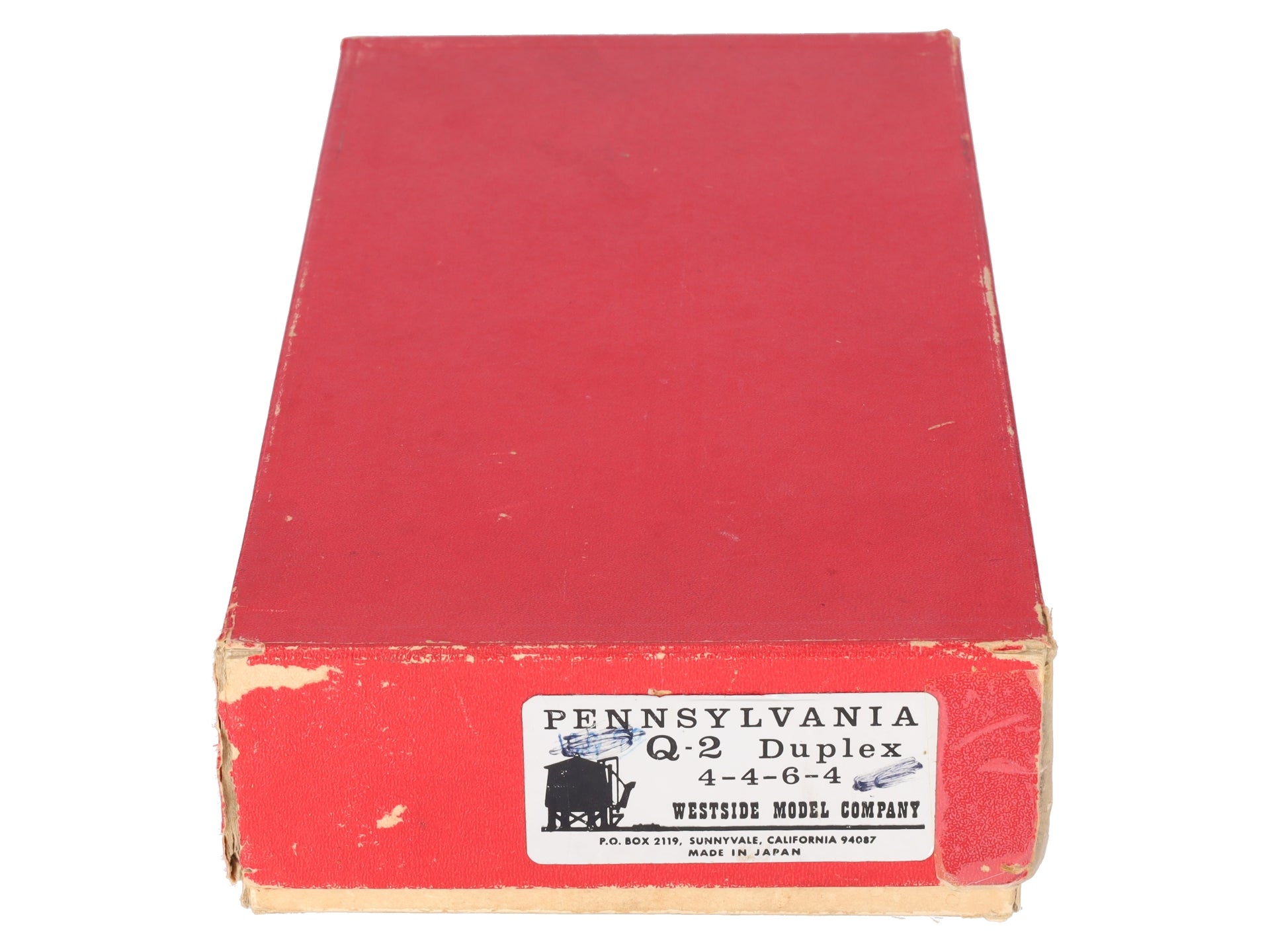 Westside Model Company HO Pennsylvania Q-2 Duplex 4-4-6-4 Locomotive #6132 EX/Box