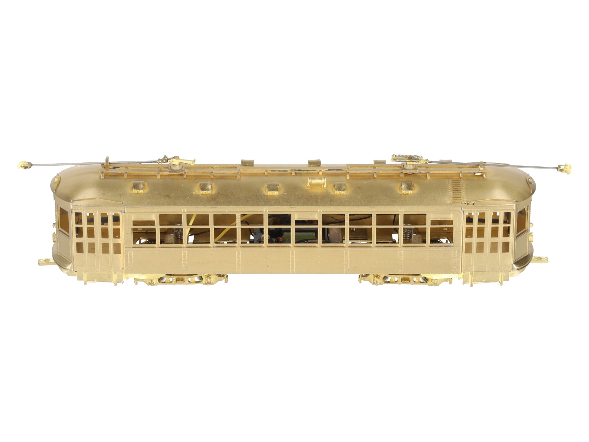 MTS Imports HO Scale BRASS Boston Type 5 Streetcar - Unpainted EX/Box