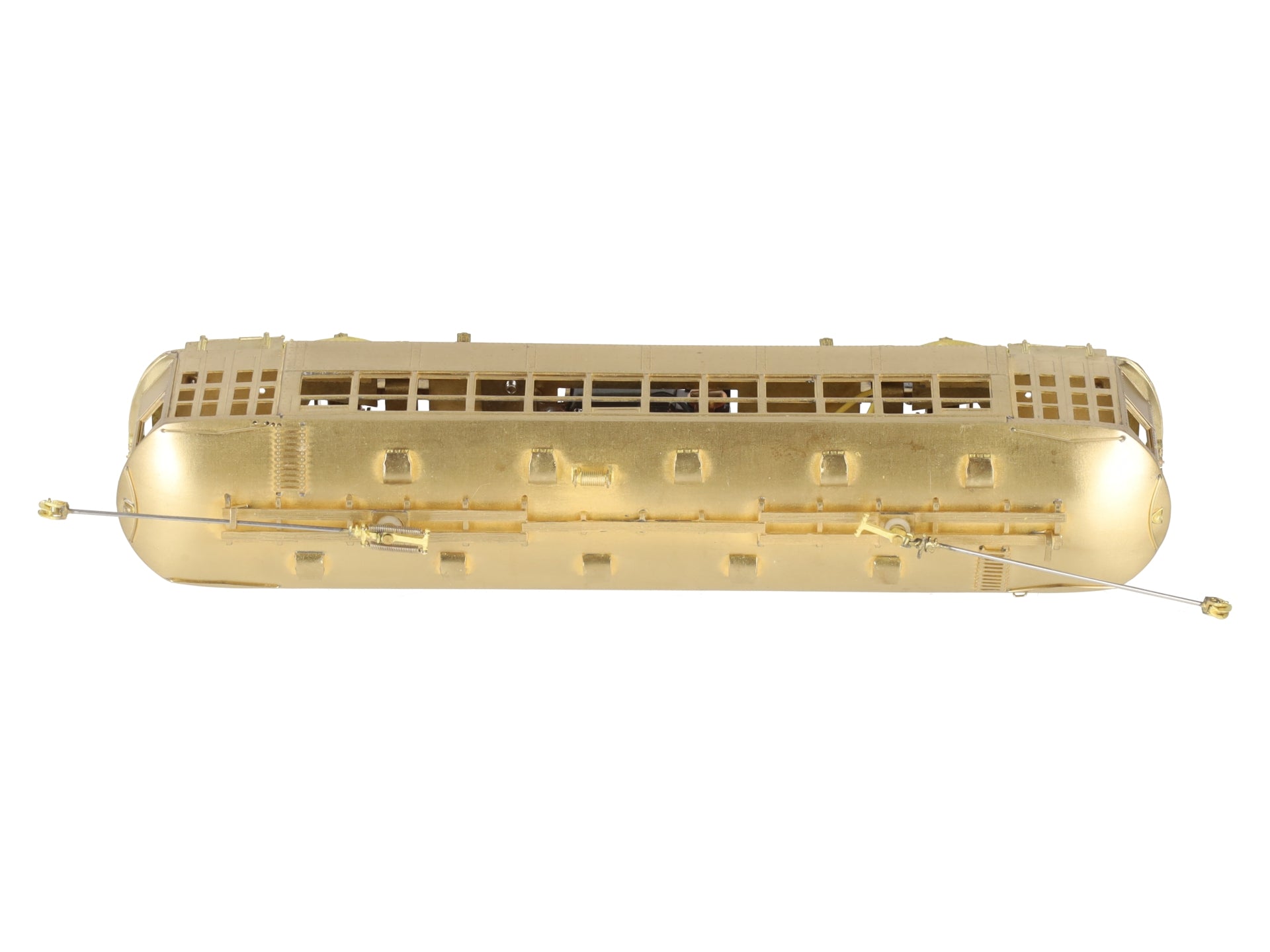 MTS Imports HO Scale BRASS Boston Type 5 Streetcar - Unpainted EX/Box