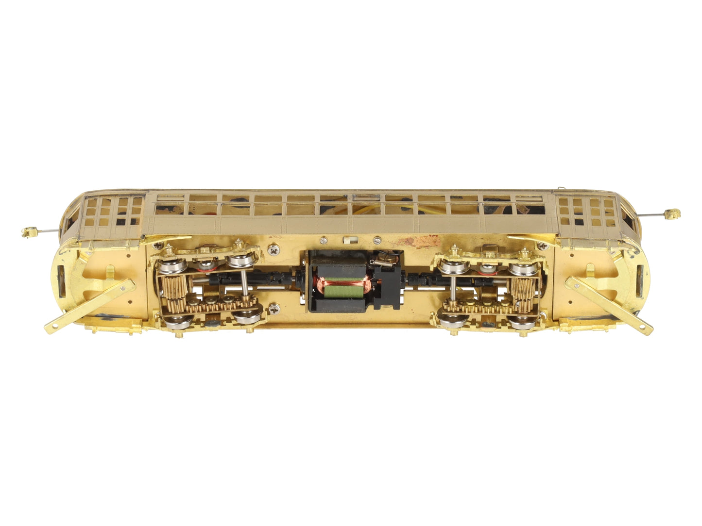 MTS Imports HO Scale BRASS Boston Type 5 Streetcar - Unpainted EX/Box