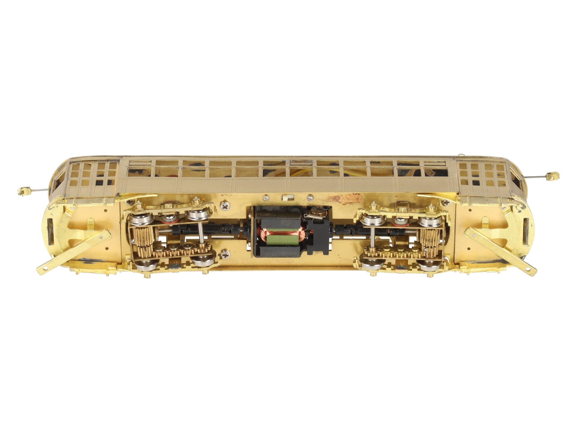 MTS Imports HO Scale BRASS Boston Type 5 Streetcar - Unpainted EX/Box