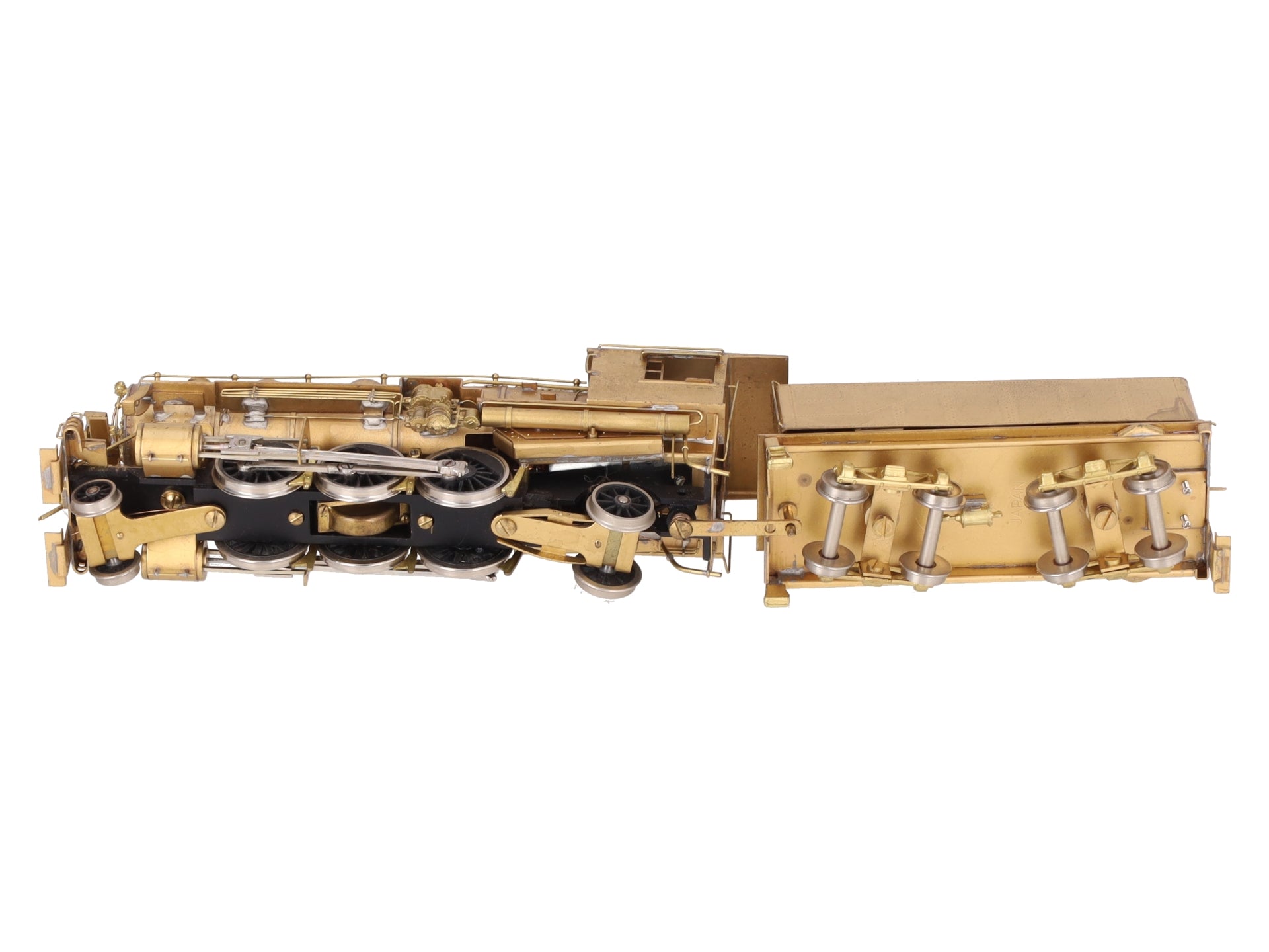 Fujiyama HO BRASS NP Class T-1 2-6-2 Steam Locomotive & Tender - unpainted EX/Box