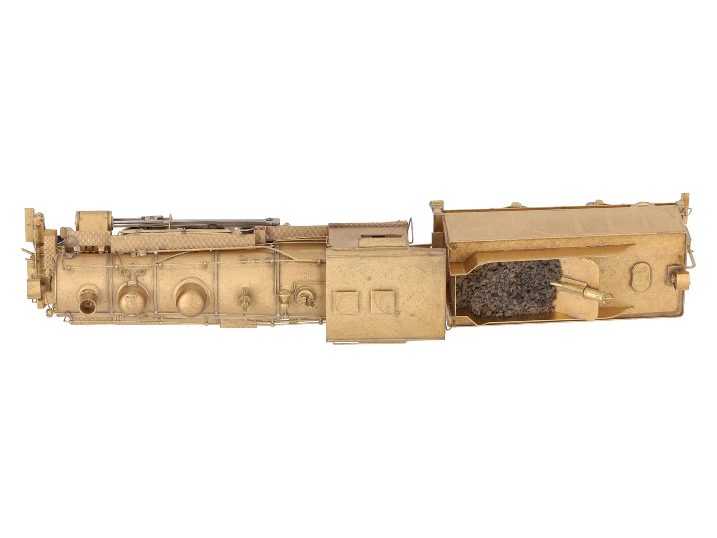 Fujiyama HO BRASS NP Class T-1 2-6-2 Steam Locomotive & Tender - unpainted EX/Box
