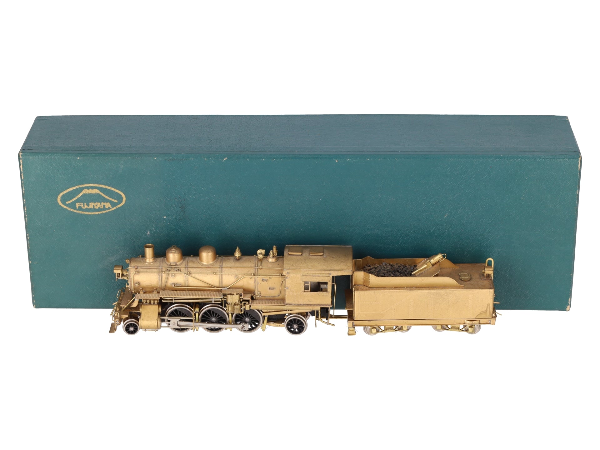 Fujiyama HO BRASS NP Class T-1 2-6-2 Steam Locomotive & Tender - unpainted EX/Box