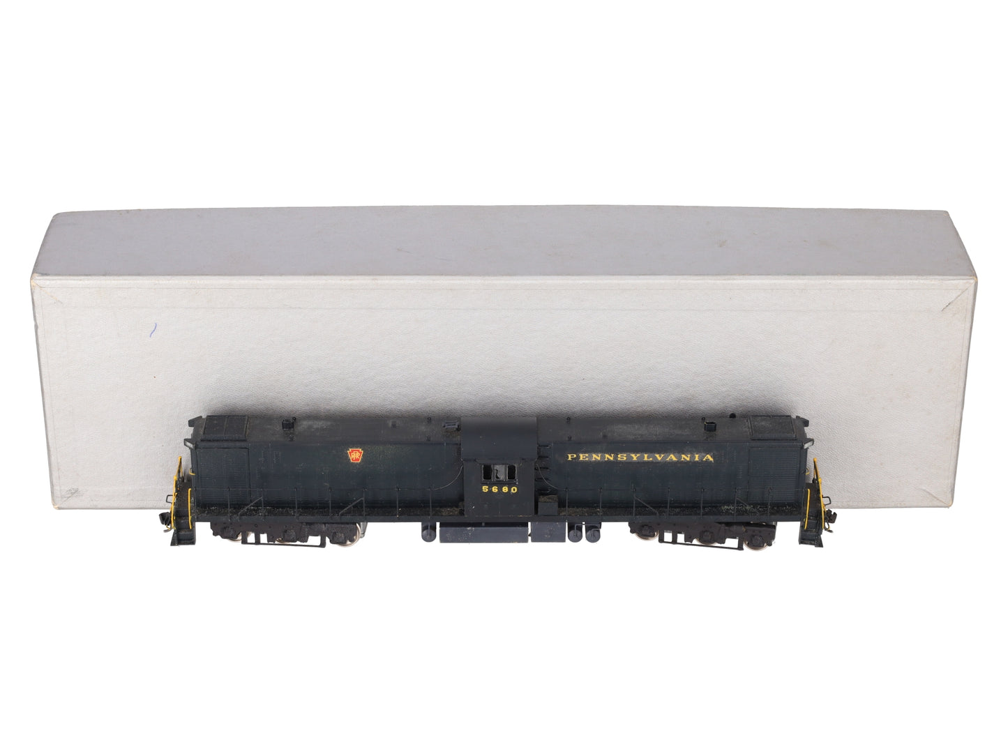Custom NJ Brass HO Brass PRR Diesel Electric Transfer Unit - Painted EX/Box