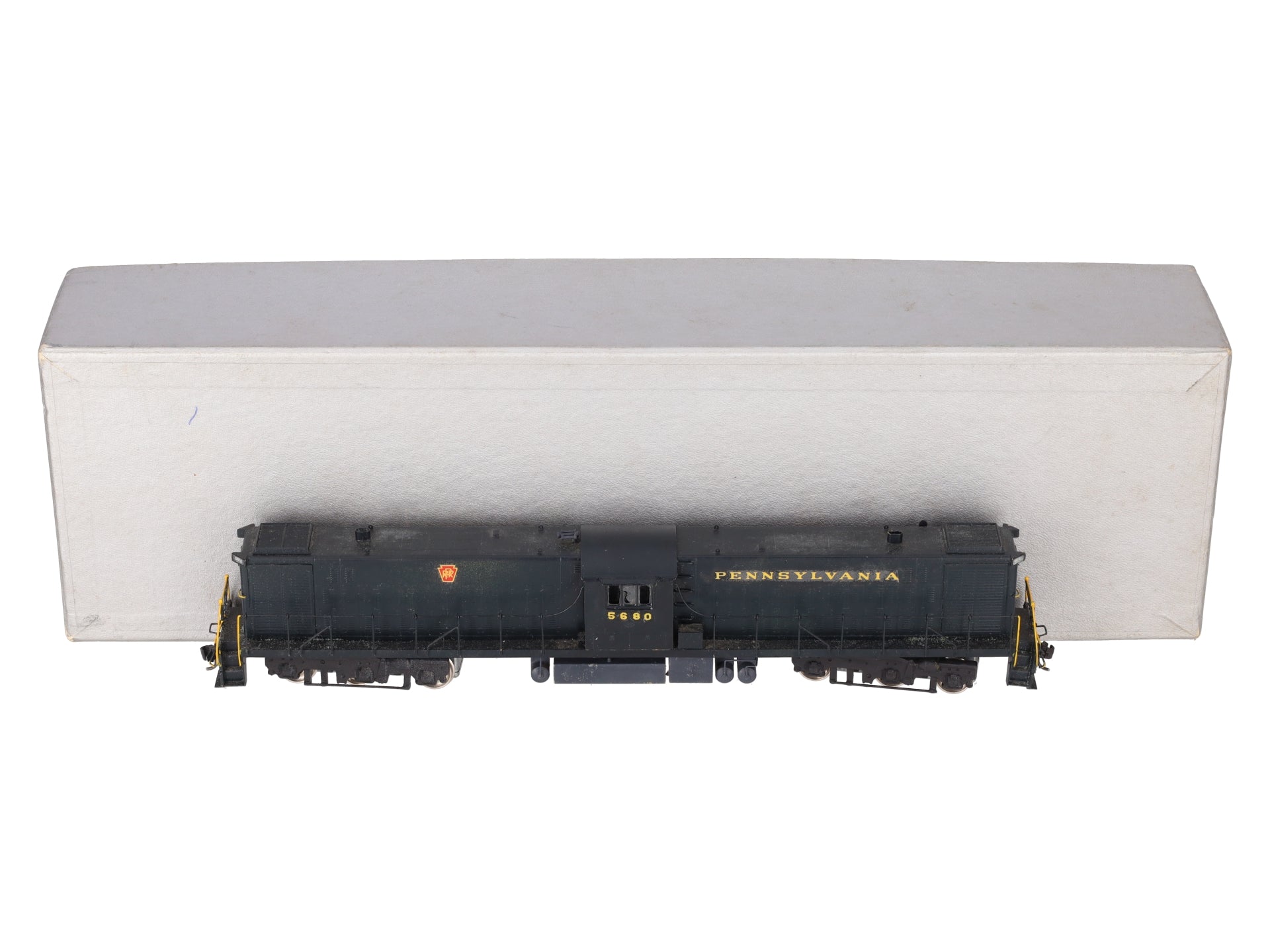 Custom NJ Brass HO Brass PRR Diesel Electric Transfer Unit - Painted EX/Box