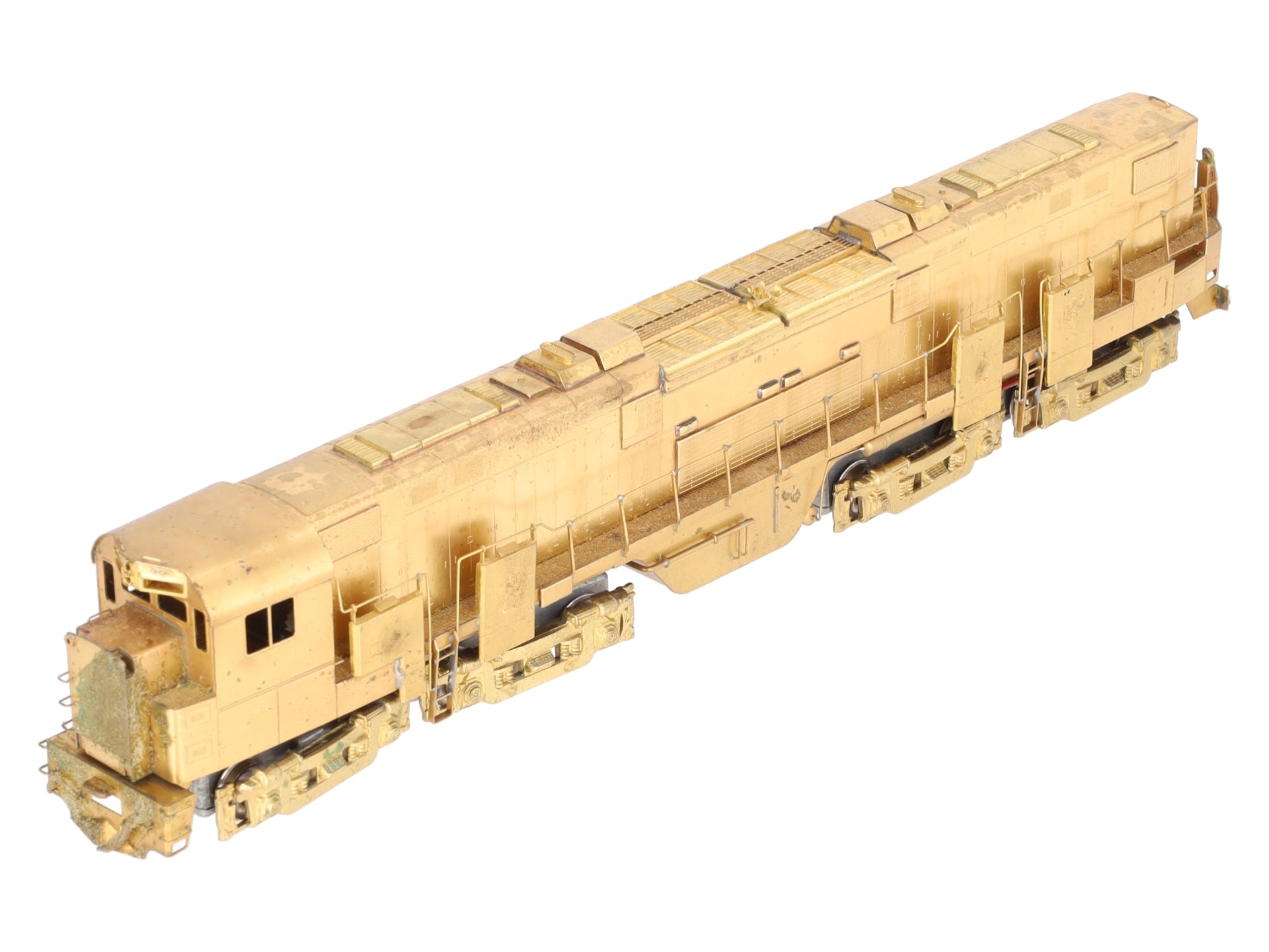 Alco Models D-107 HO Scale BRASS C-855A Diesel Locomotive - Unpainted EX/Box