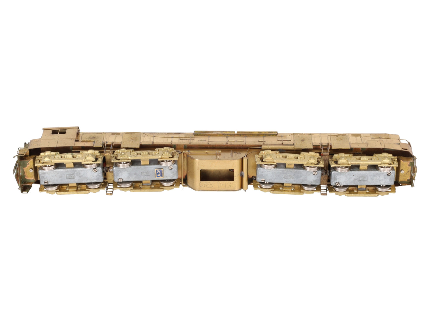Alco Models D-107 HO Scale BRASS C-855A Diesel Locomotive - Unpainted EX/Box