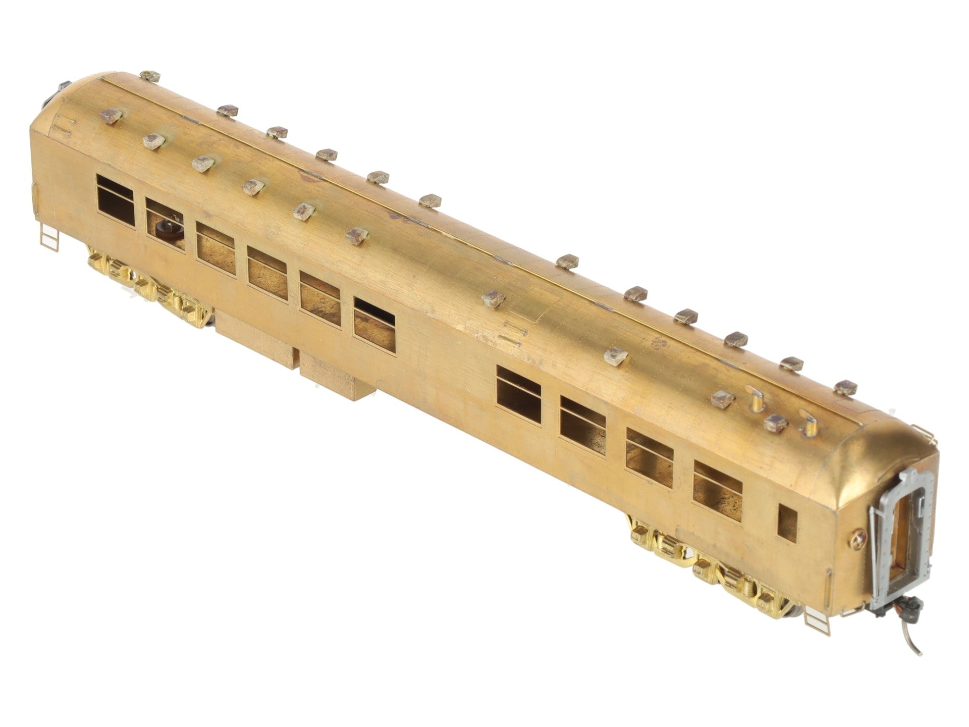 S. Soho & Co. HO Scale BRASS Diner Car- Unpainted VG