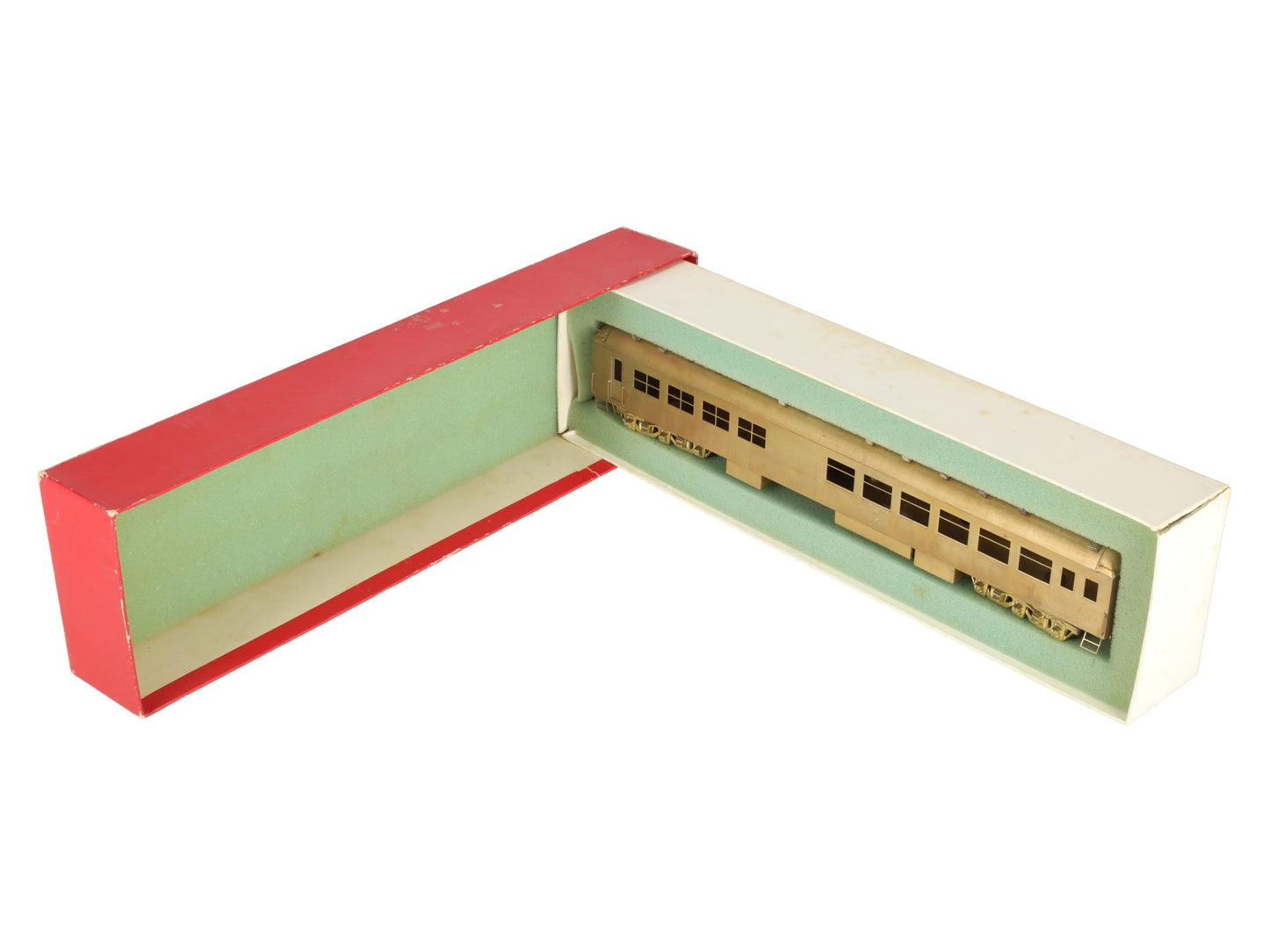 S. Soho & Co. HO Scale BRASS Diner Car- Unpainted VG