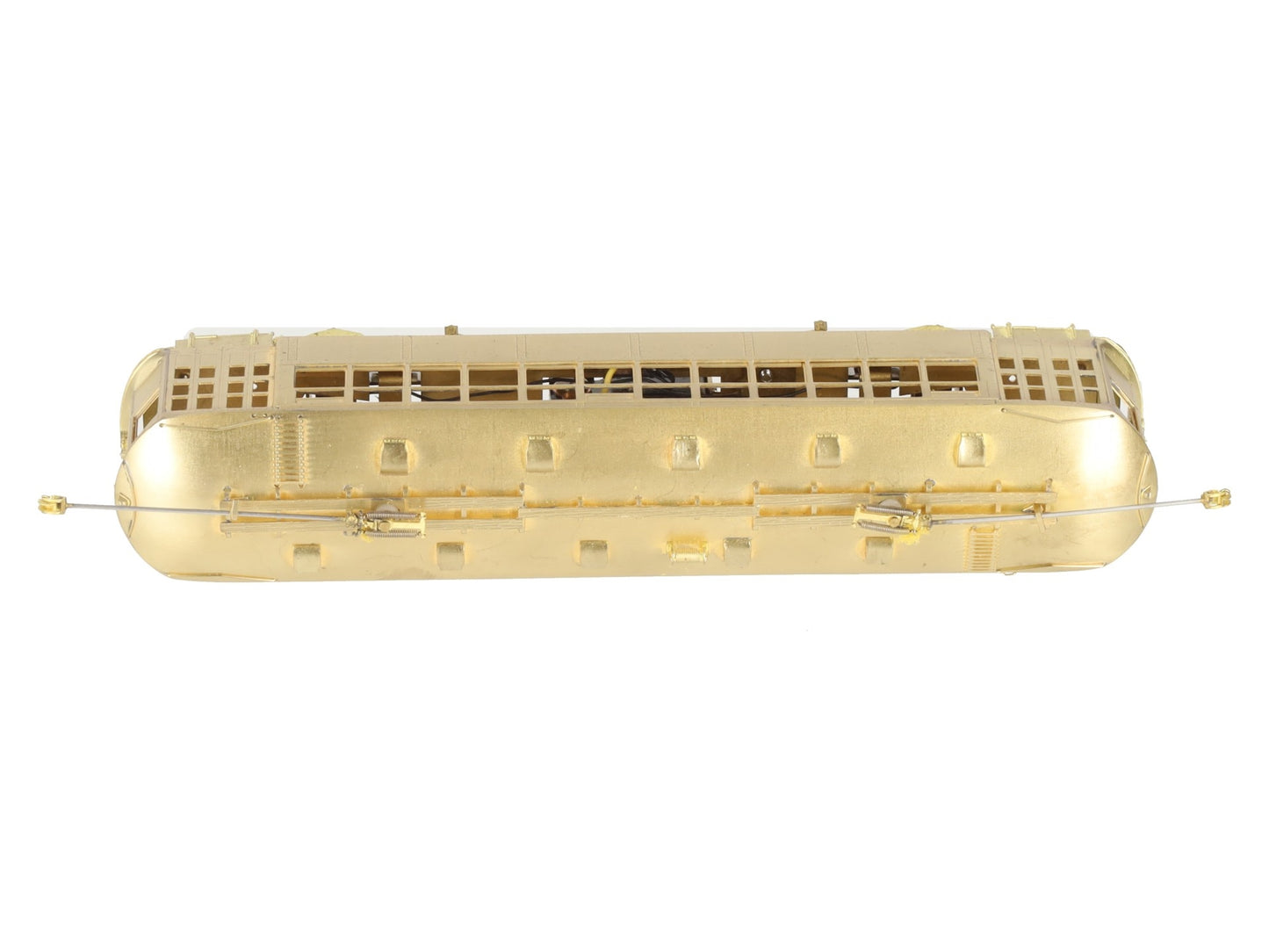 MTS Imports HO Scale BRASS Boston Type 5 Streetcar - Unpainted EX/Box