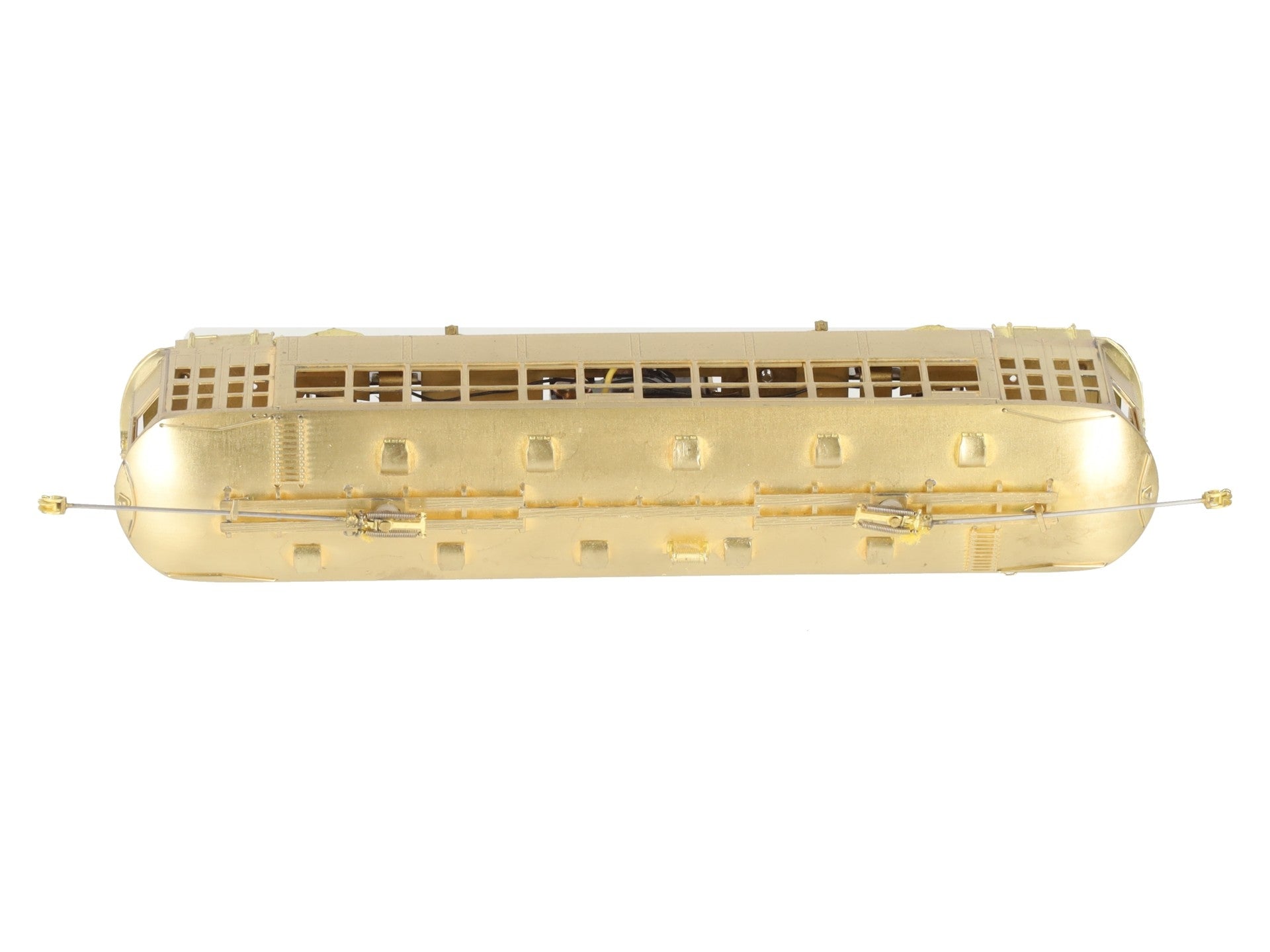 MTS Imports HO Scale BRASS Boston Type 5 Streetcar - Unpainted EX/Box