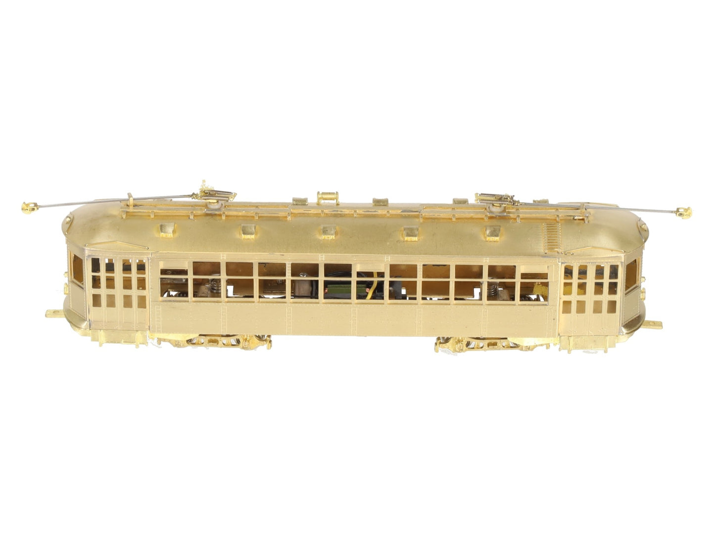 MTS Imports HO Scale BRASS Boston Type 5 Streetcar - Unpainted EX/Box