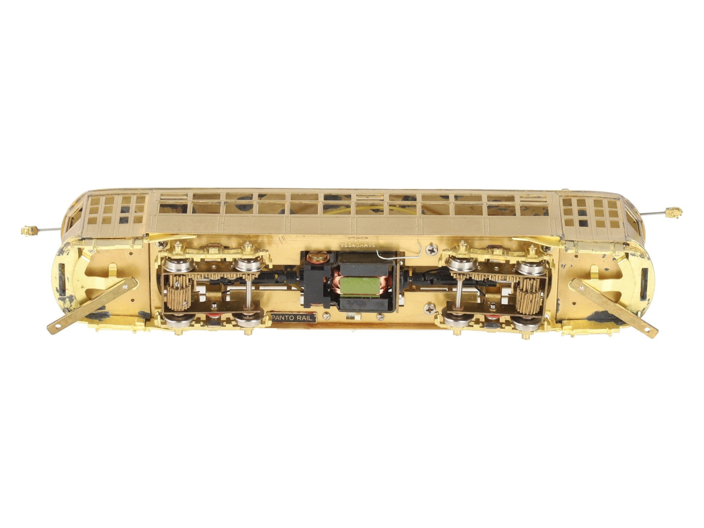 MTS Imports HO Scale BRASS Boston Type 5 Streetcar - Unpainted EX/Box