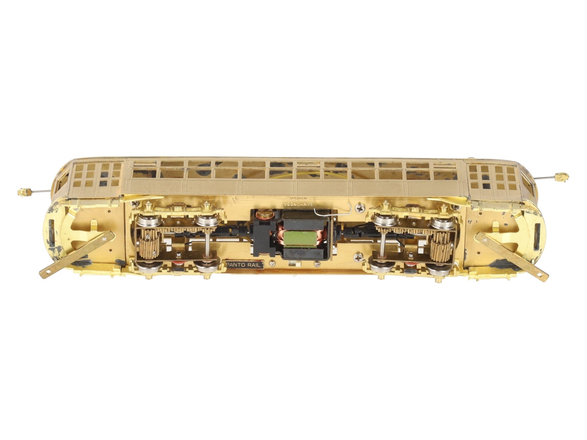 MTS Imports HO Scale BRASS Boston Type 5 Streetcar - Unpainted EX/Box