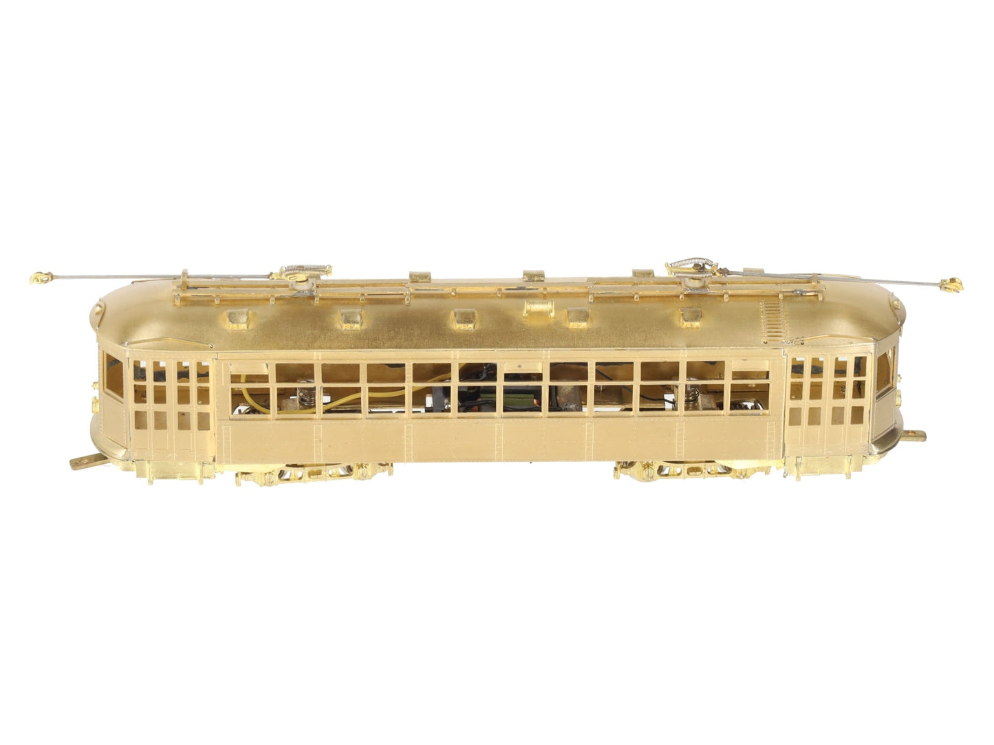 MTS Imports HO Scale BRASS Boston Type 5 Streetcar - Unpainted EX/Box