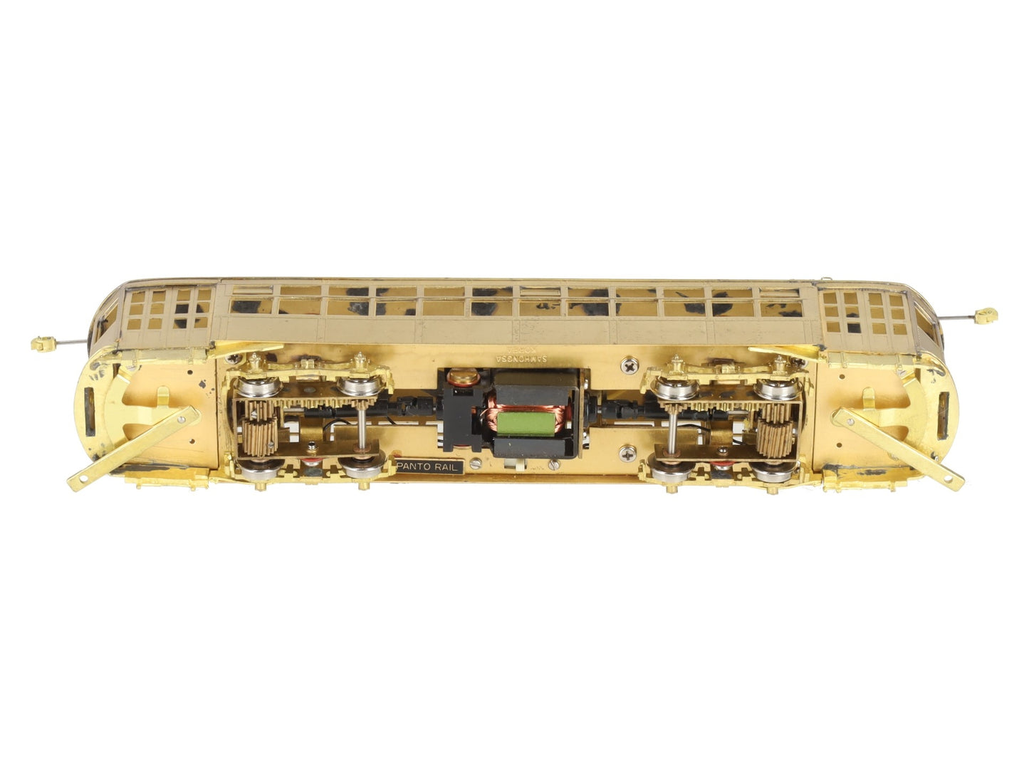 MTS Imports HO Scale BRASS Boston Type 5 Streetcar - Unpainted EX/Box