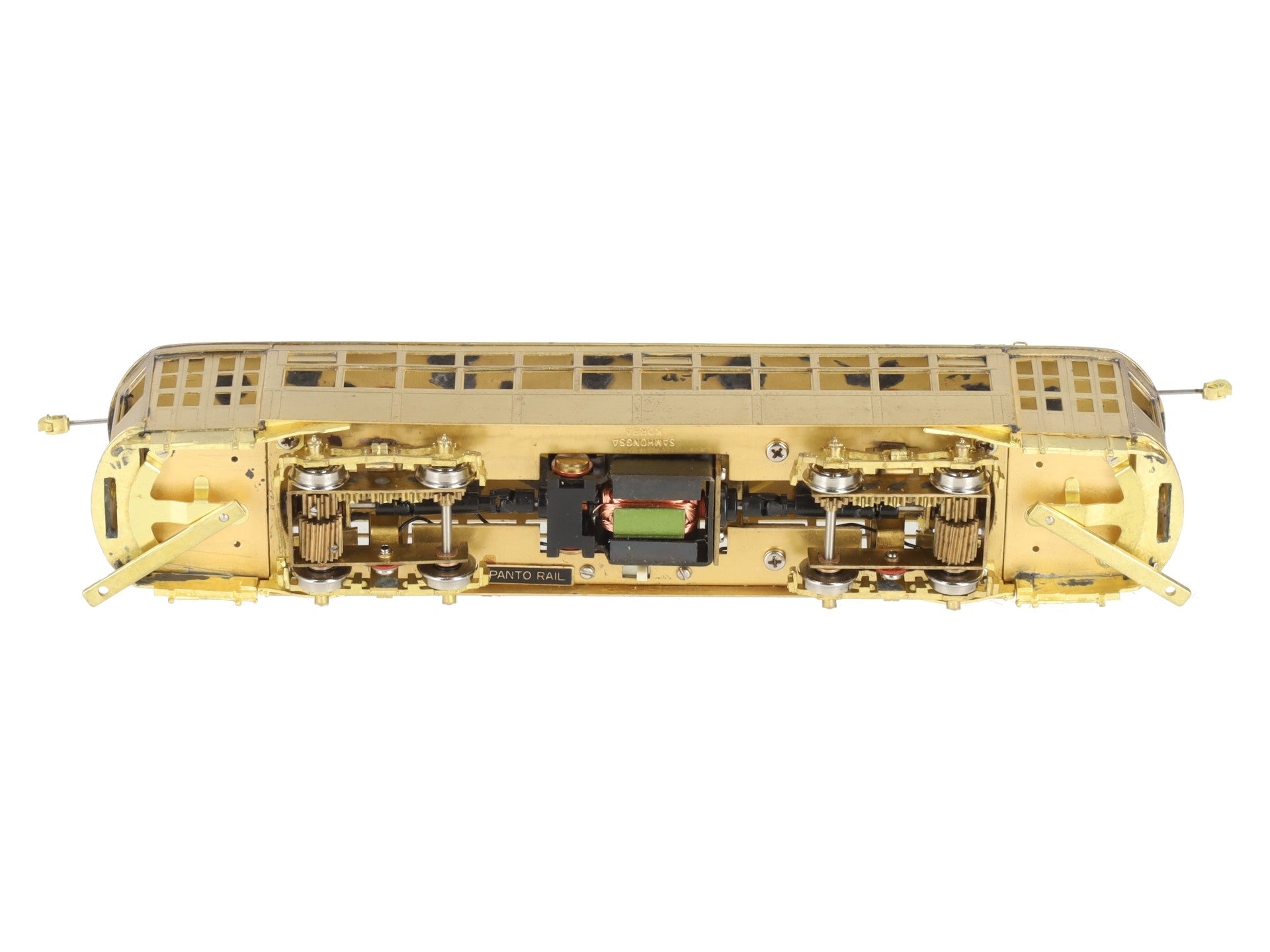 MTS Imports HO Scale BRASS Boston Type 5 Streetcar - Unpainted EX/Box