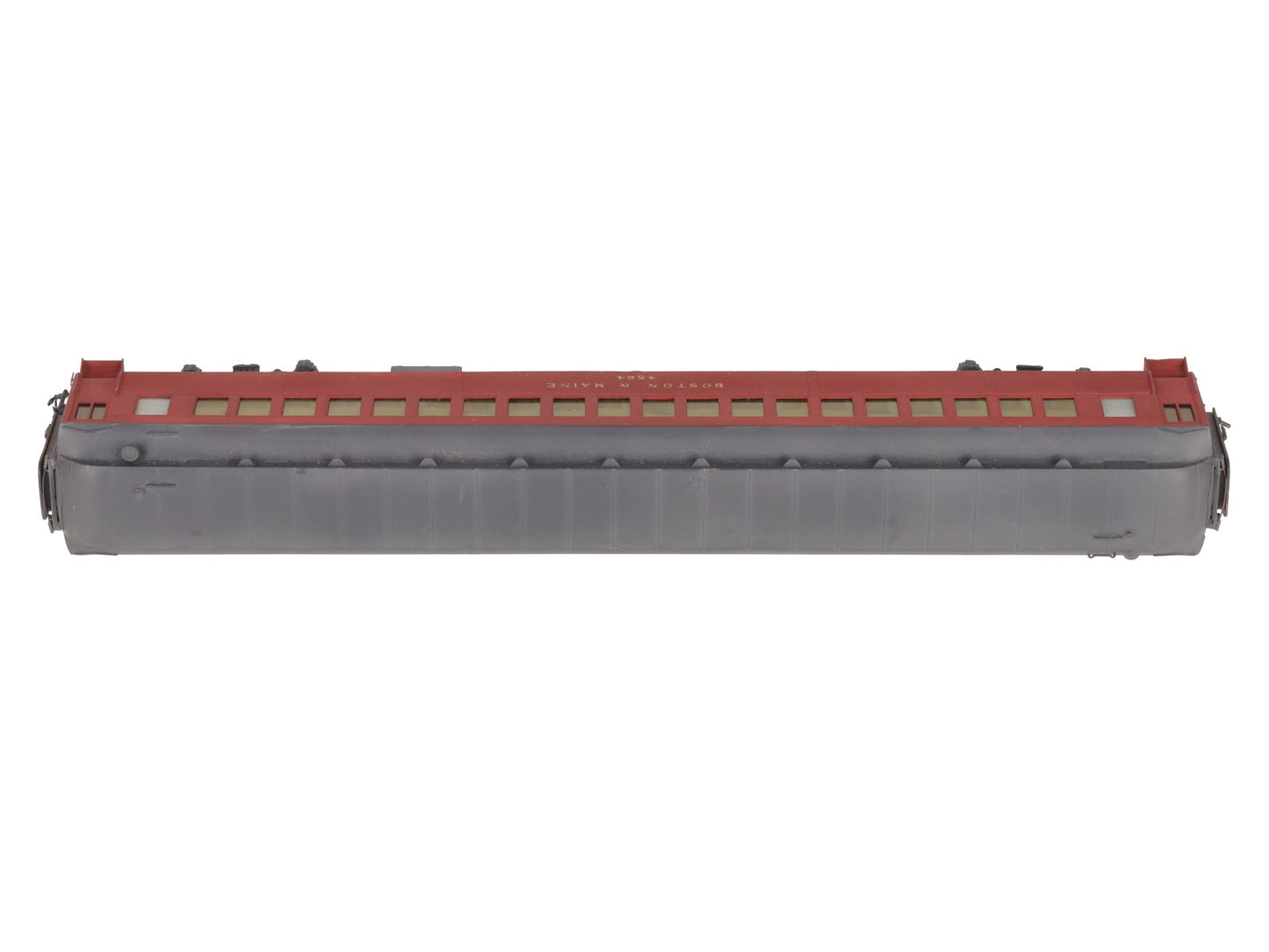 HO Scale BRASS Boston & Maine Coach Passenger Car- Painted