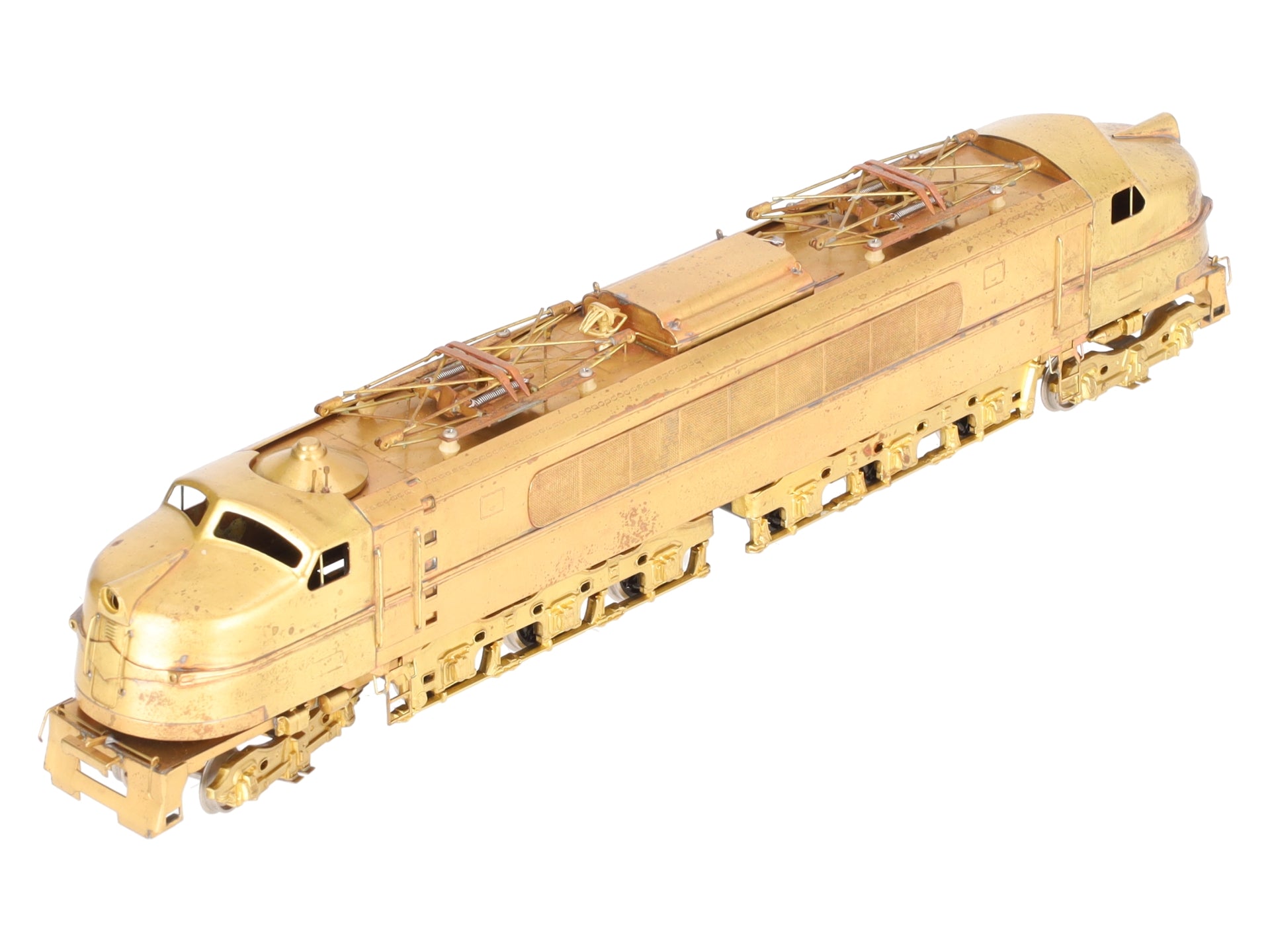 Alco Models E-115 HO Scale BRASS New Haven EP-4 Electric Locomotive EX/Box
