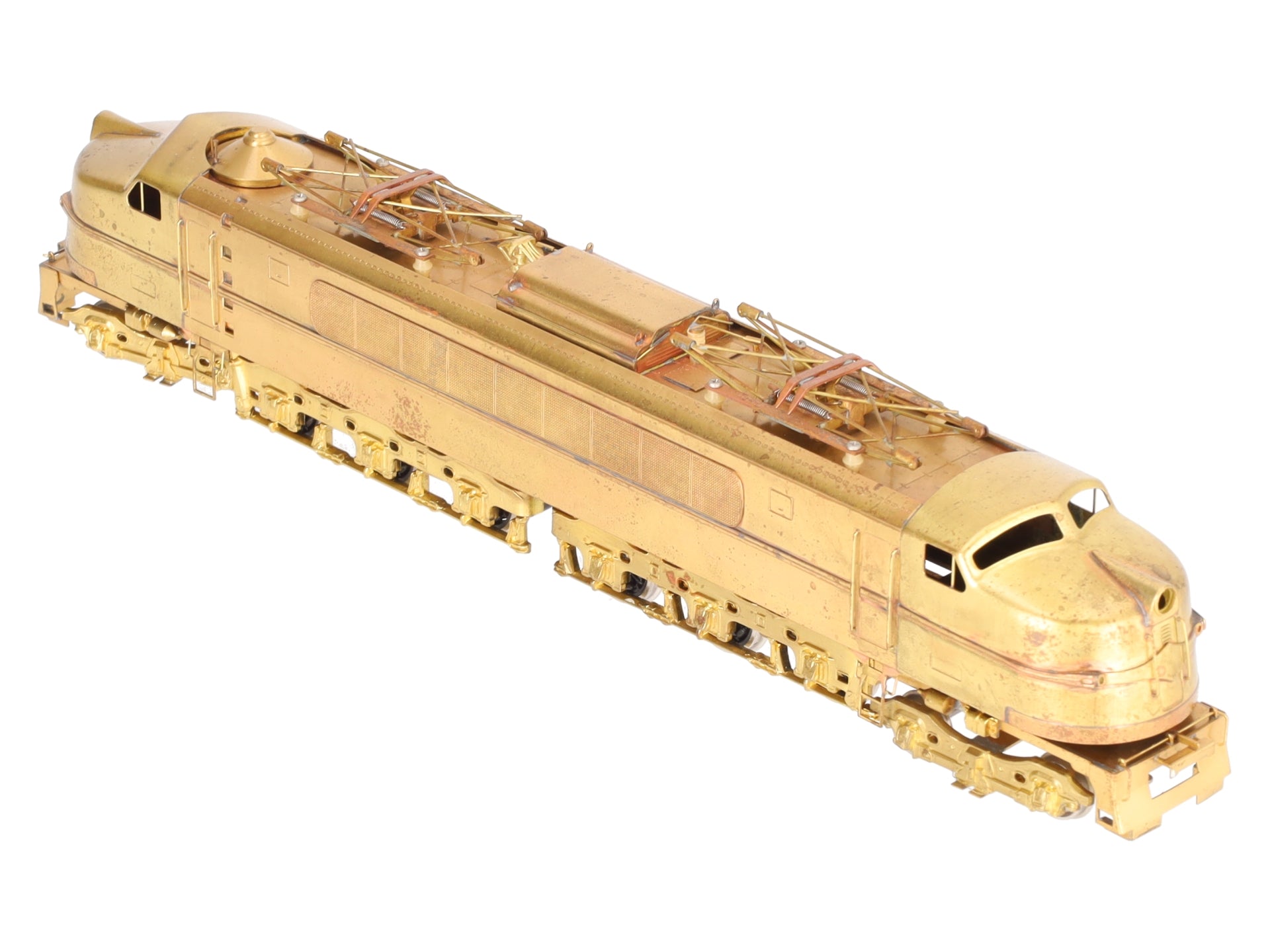Alco Models E-115 HO Scale BRASS New Haven EP-4 Electric Locomotive EX/Box